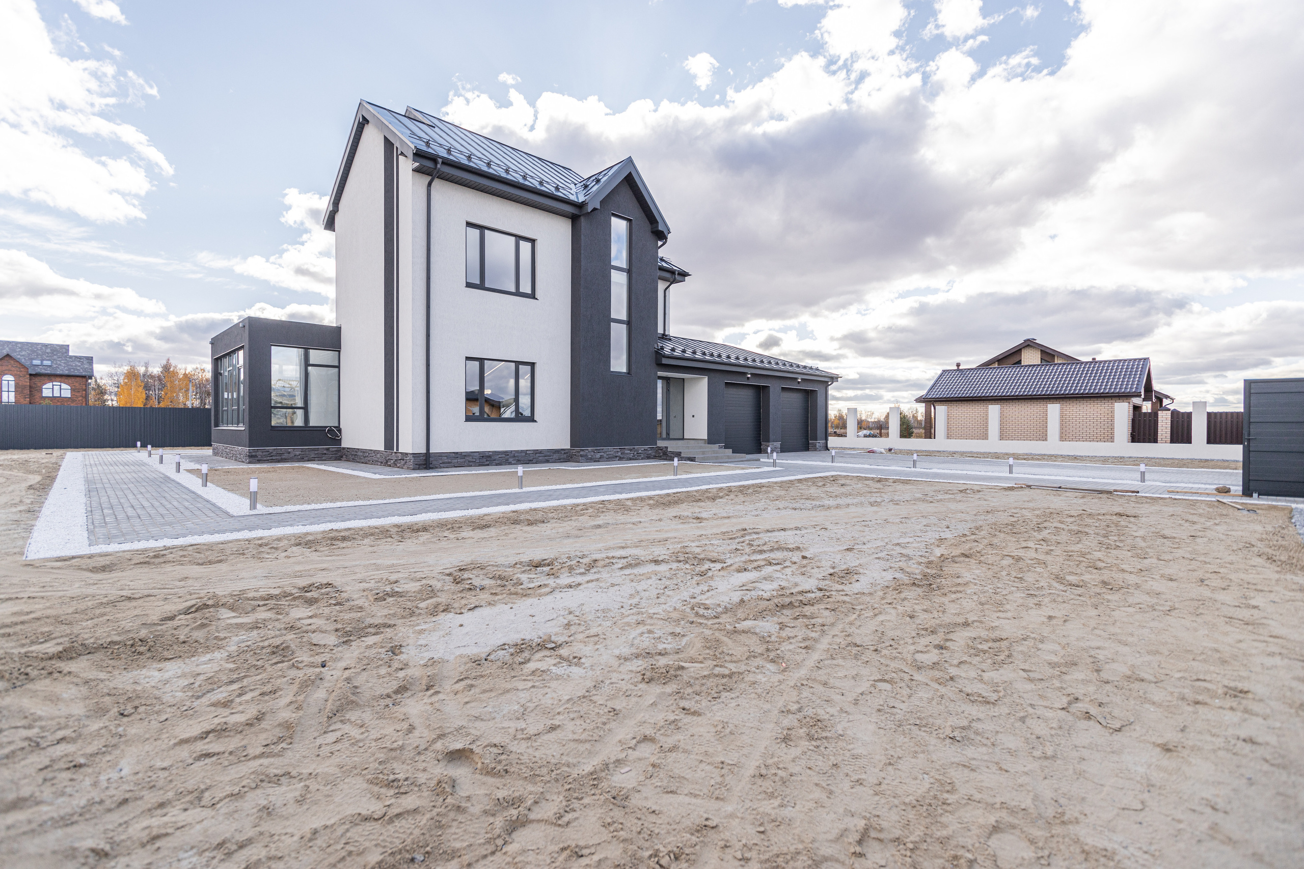 Предпродажная съемка коттеджа в Зубарево. Фотограф Денис Лесковский (Тюмень)