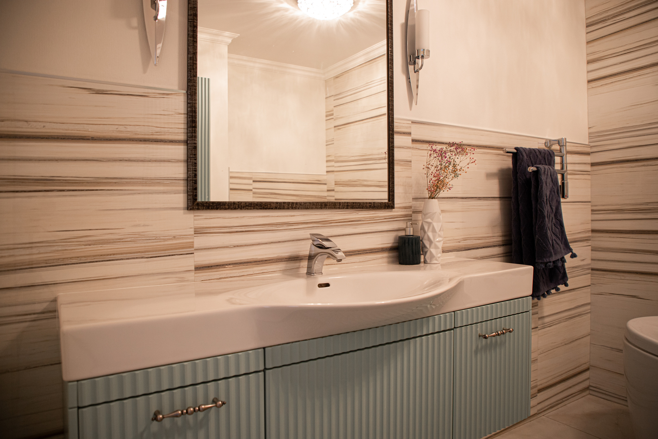 Съемка квартиры в ЖК Даудель Тюмени для продажи или сдачи в аренду. Фотограф Денис Лесковский (Тюмень)