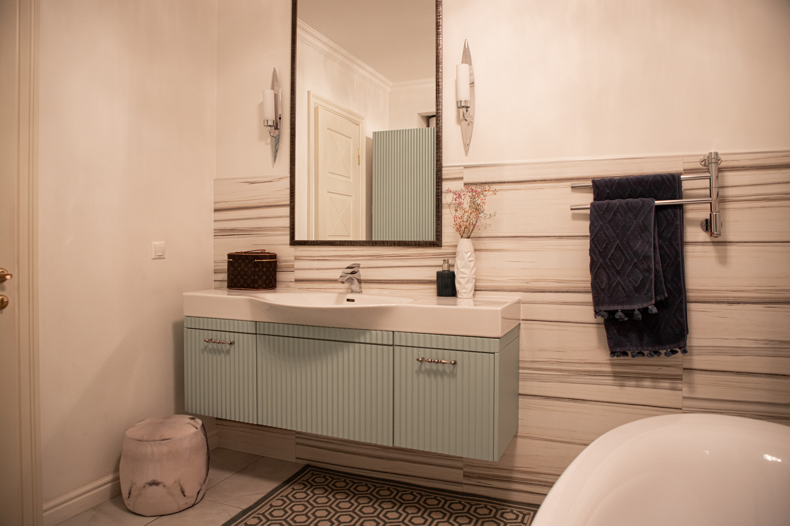 Съемка квартиры в ЖК Даудель Тюмени для продажи или сдачи в аренду. Фотограф Денис Лесковский (Тюмень)