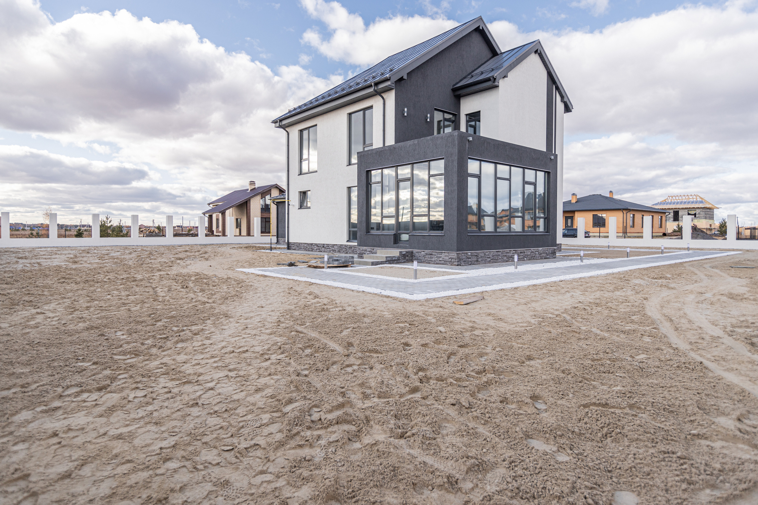 Предпродажная съемка коттеджа в Зубарево. Фотограф Денис Лесковский (Тюмень)