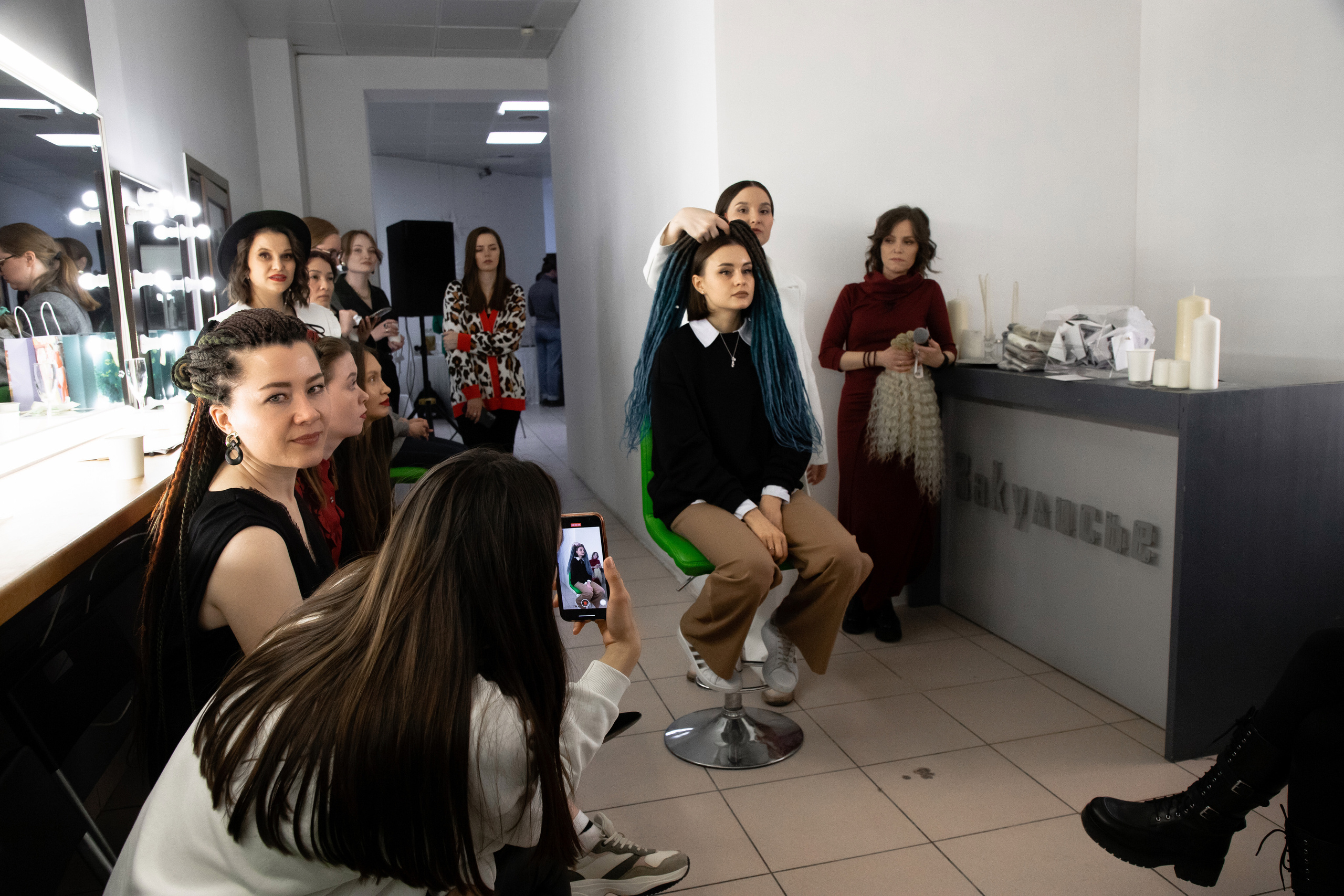 5-летие салона красоты «Backstage». Фотограф Денис Лесковский (Тюмень)