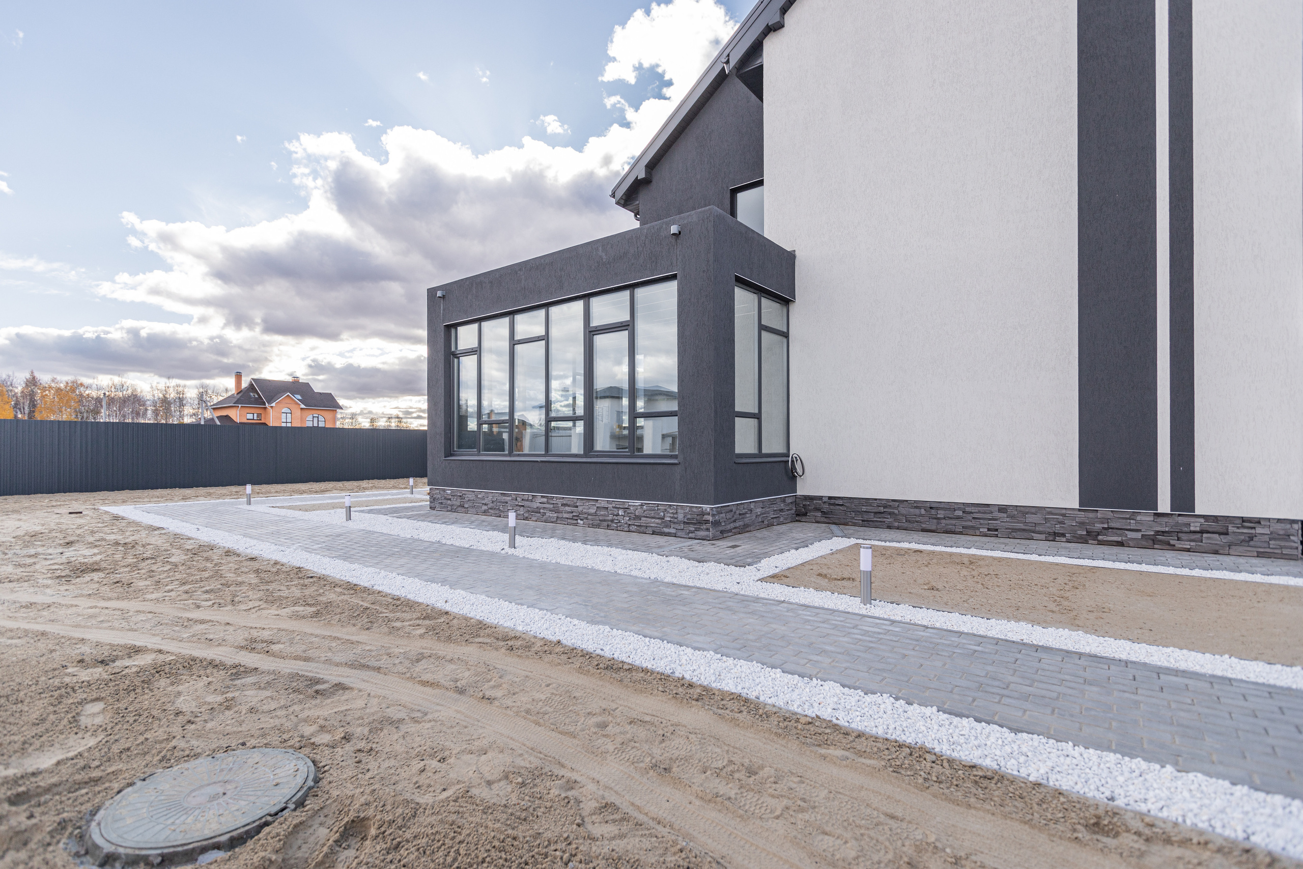 Предпродажная съемка коттеджа в Зубарево. Фотограф Денис Лесковский (Тюмень)