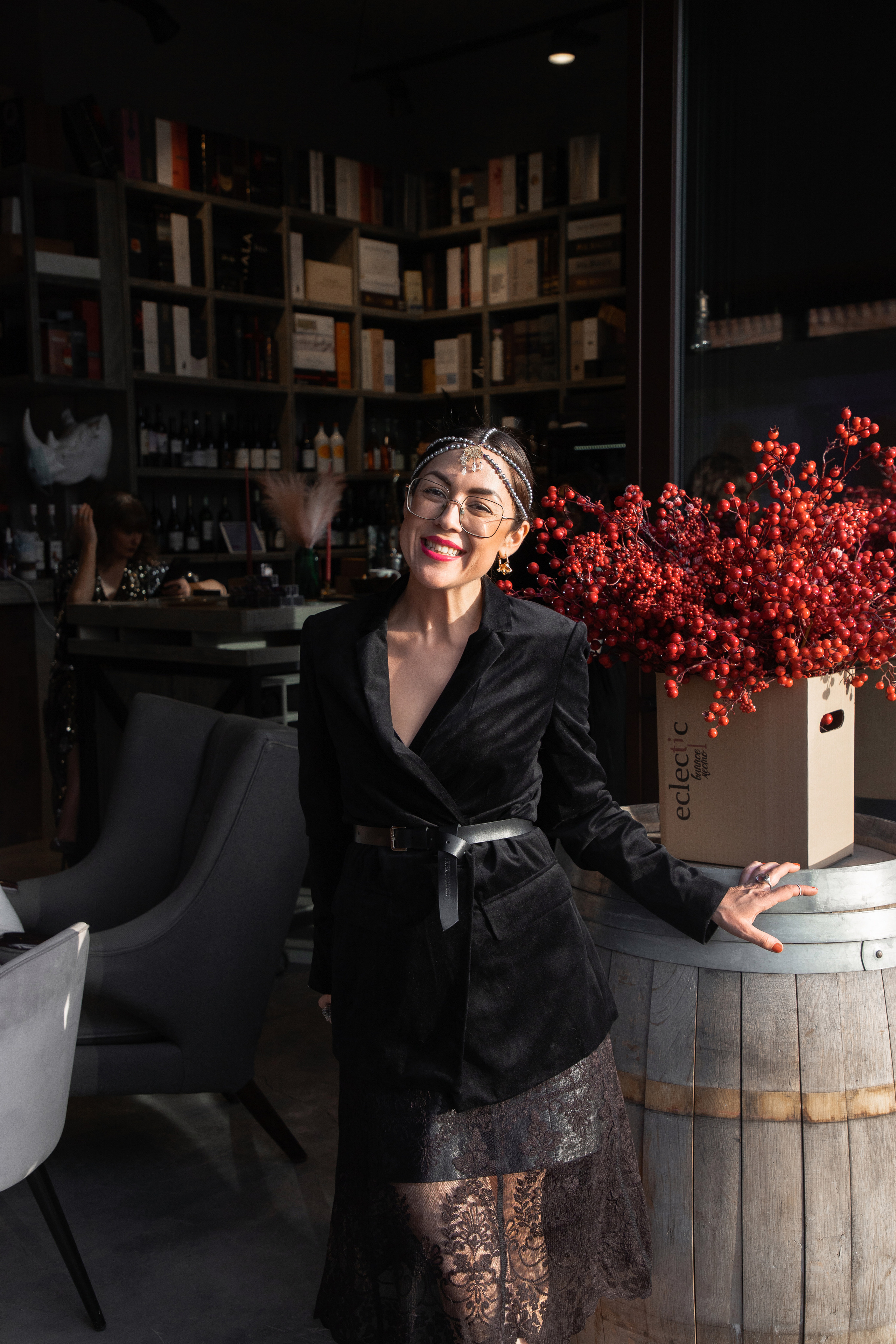 Лекция Марии Барковой (Eclectic, винное место). Фотограф Денис Лесковский (Тюмень)