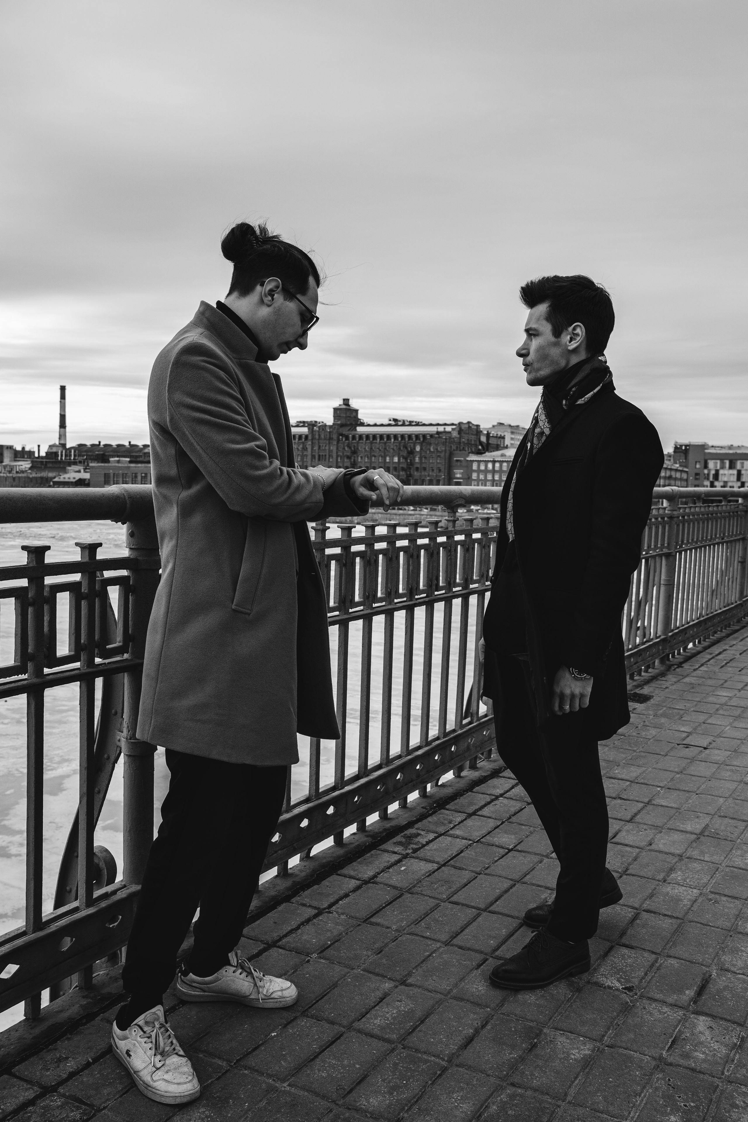 Мужской портрет. Павел и Максим. Фотограф СПб Е.Эванс