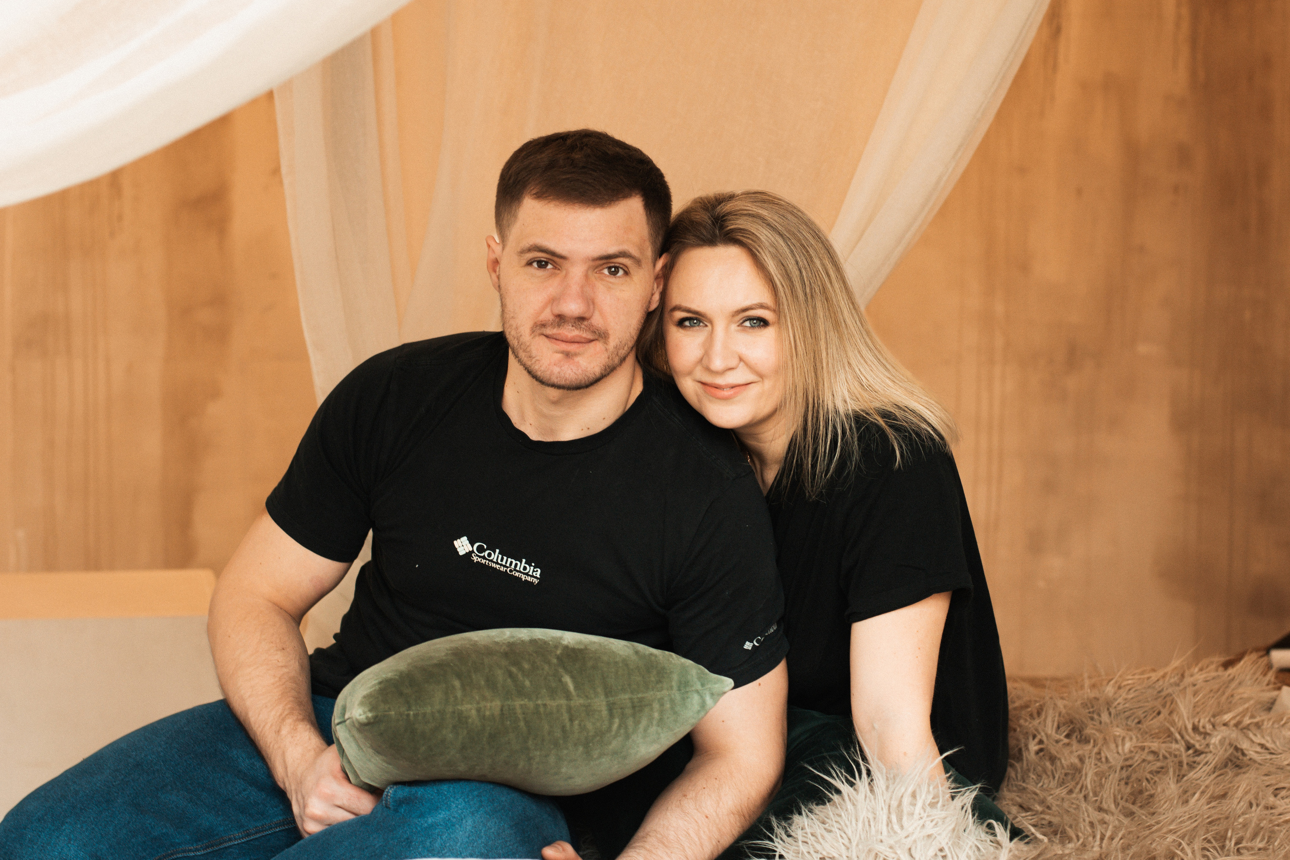 Семейная съемка. Алёна, Вадим и малыш Рома. Фотограф СПб Е.Эванс