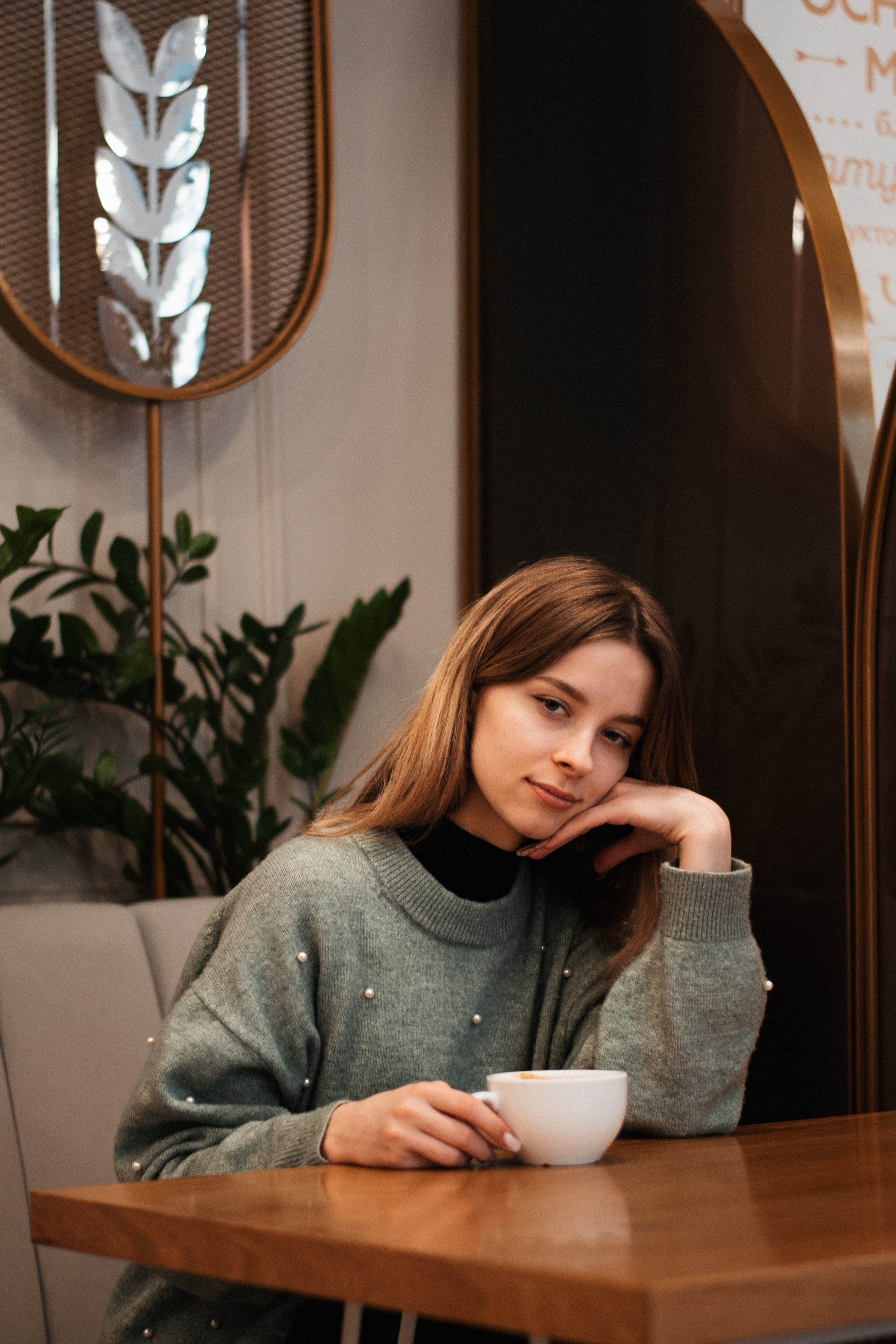 Кофе с Лерой. Фотограф СПб Е.Эванс