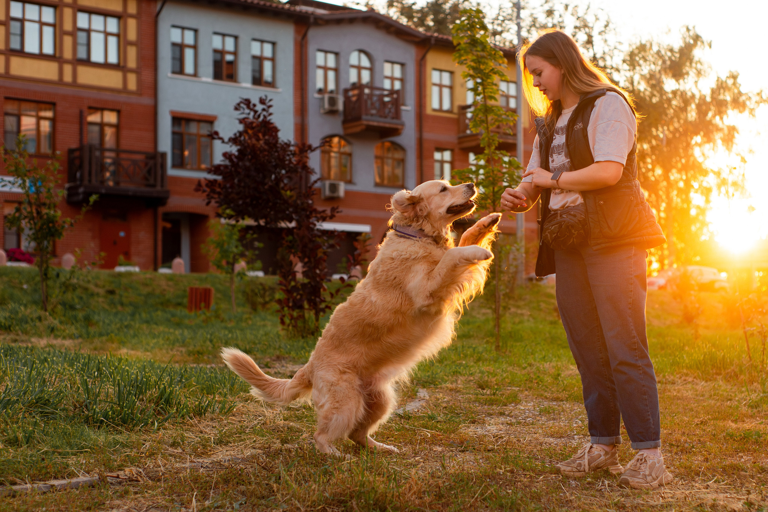 Юля и Мэй. Фотограф-анималист Мария Баркевич | Москва