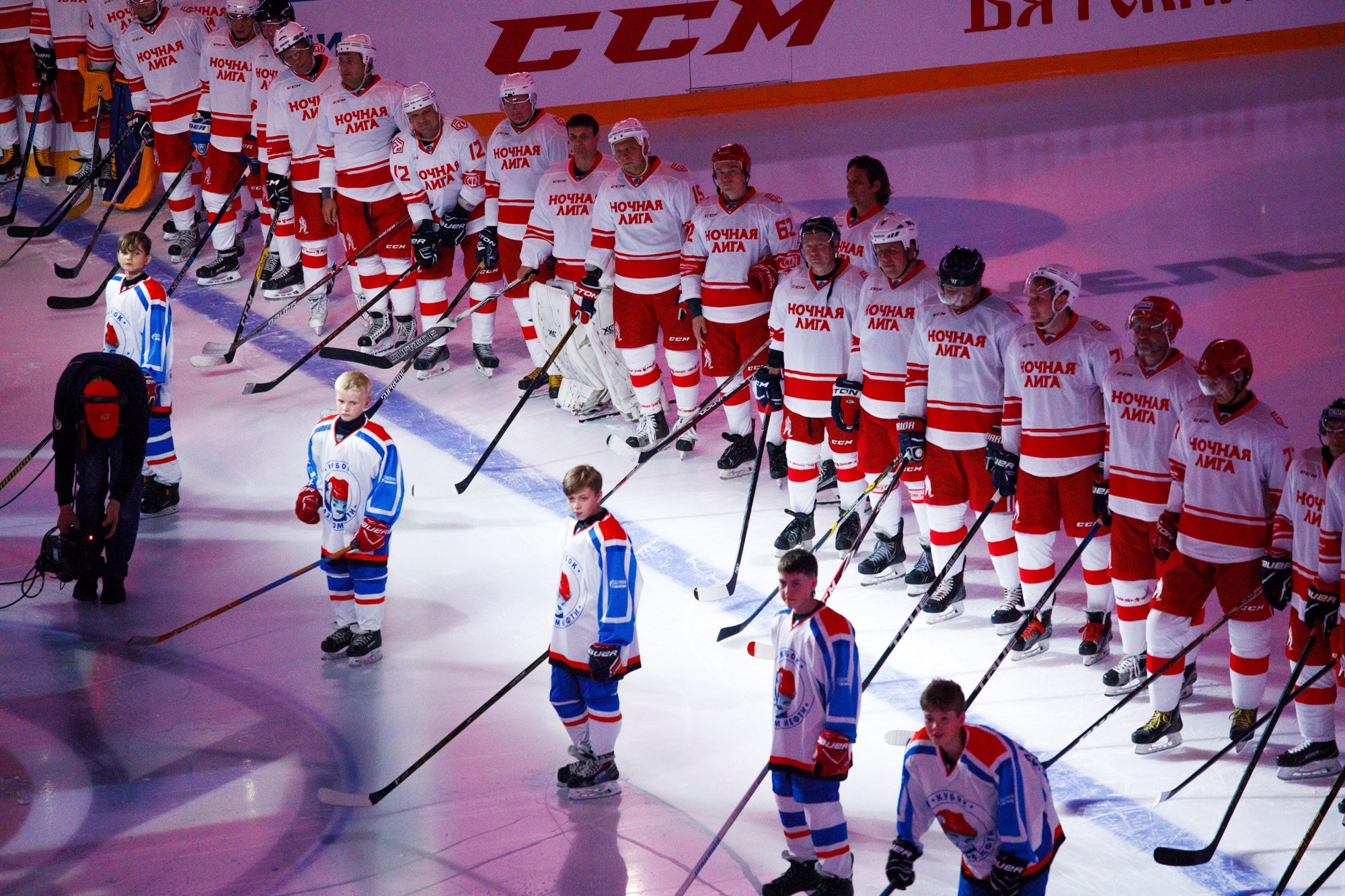 Ночная Хоккейная Лига. Репортажный и постановочный Наталья Санникова