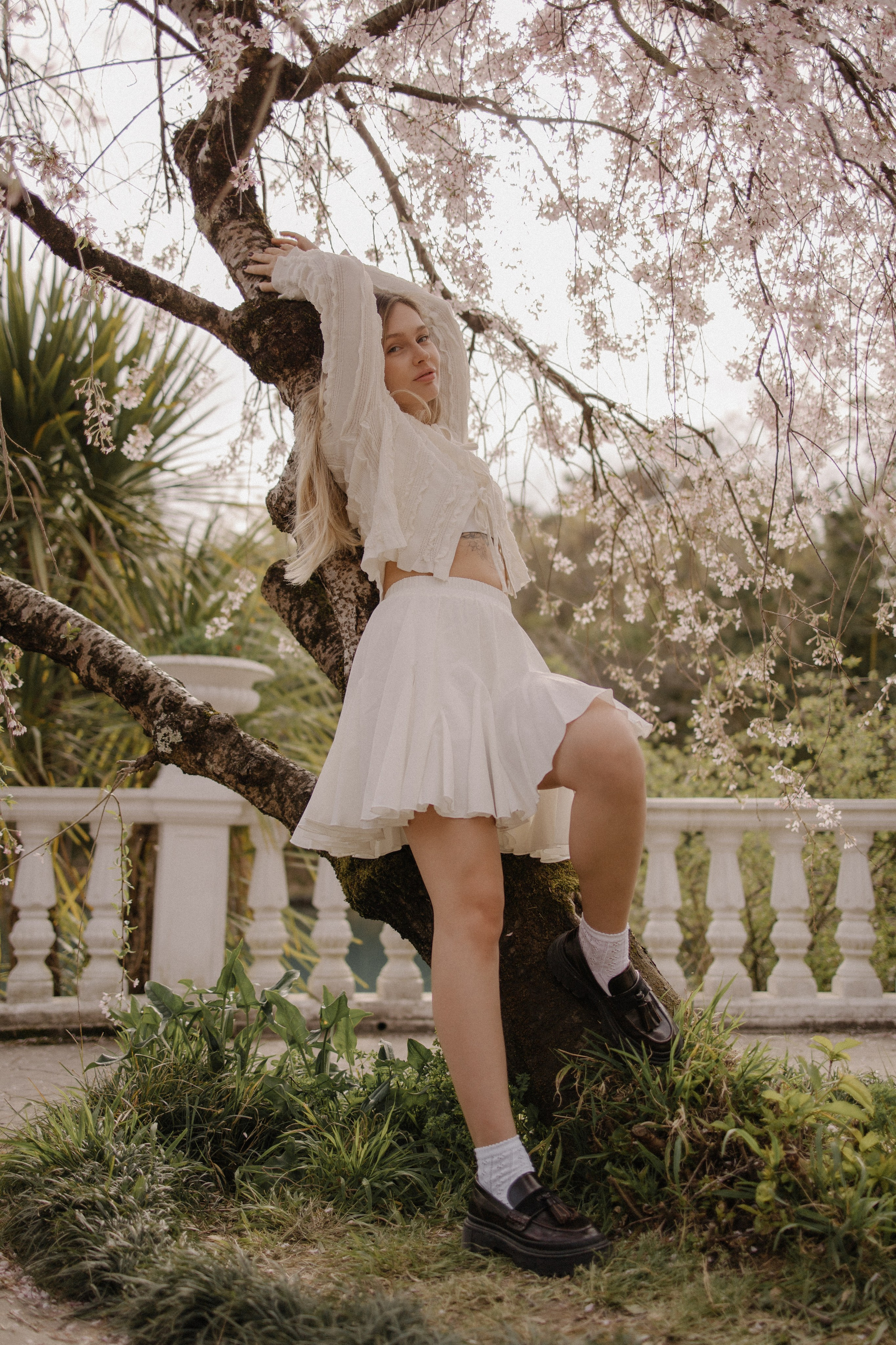 Света в сакуре. Фотограф Сочи Адлер Сириус Красная поляна Олеся Минив