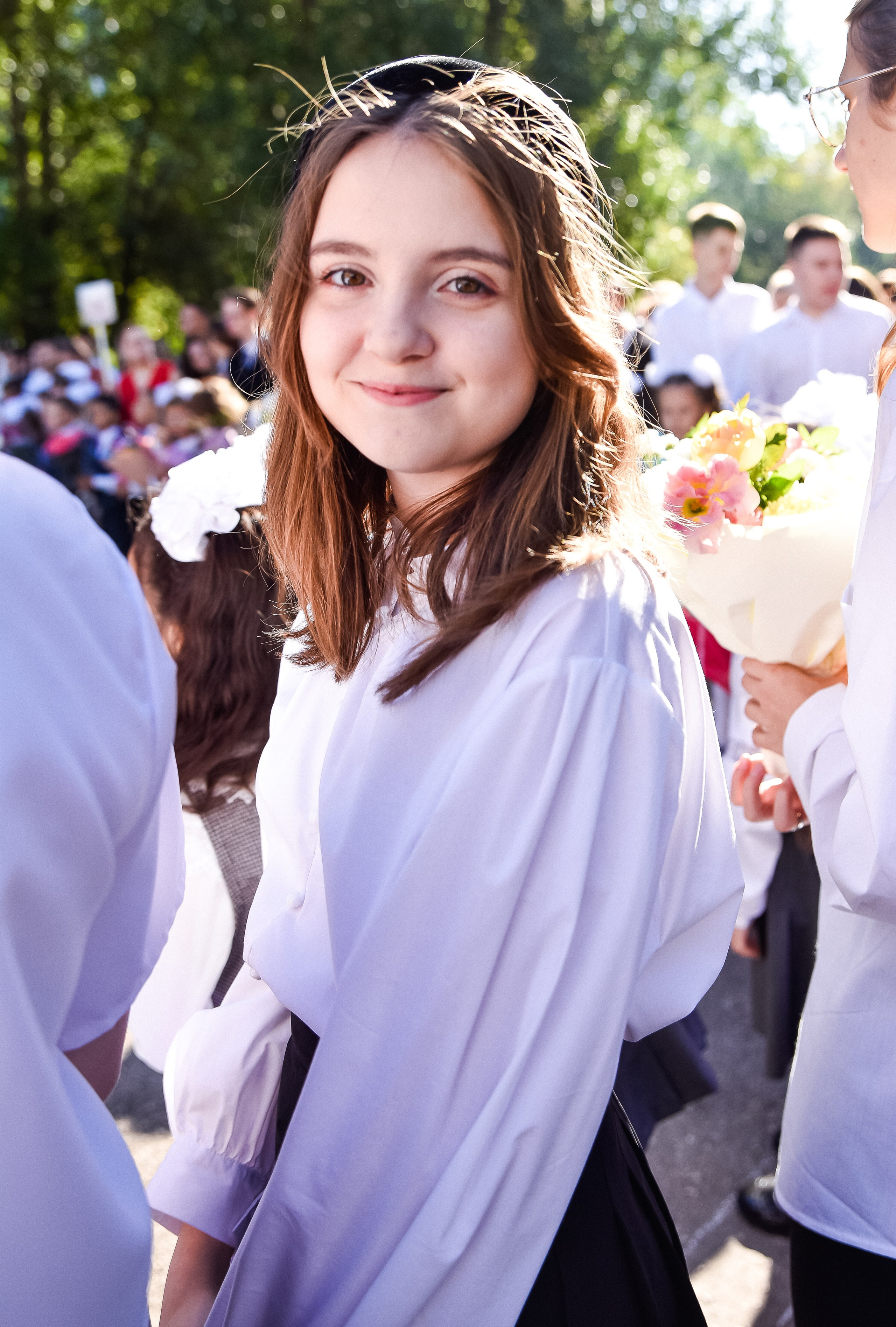 Линейка в школе № 49