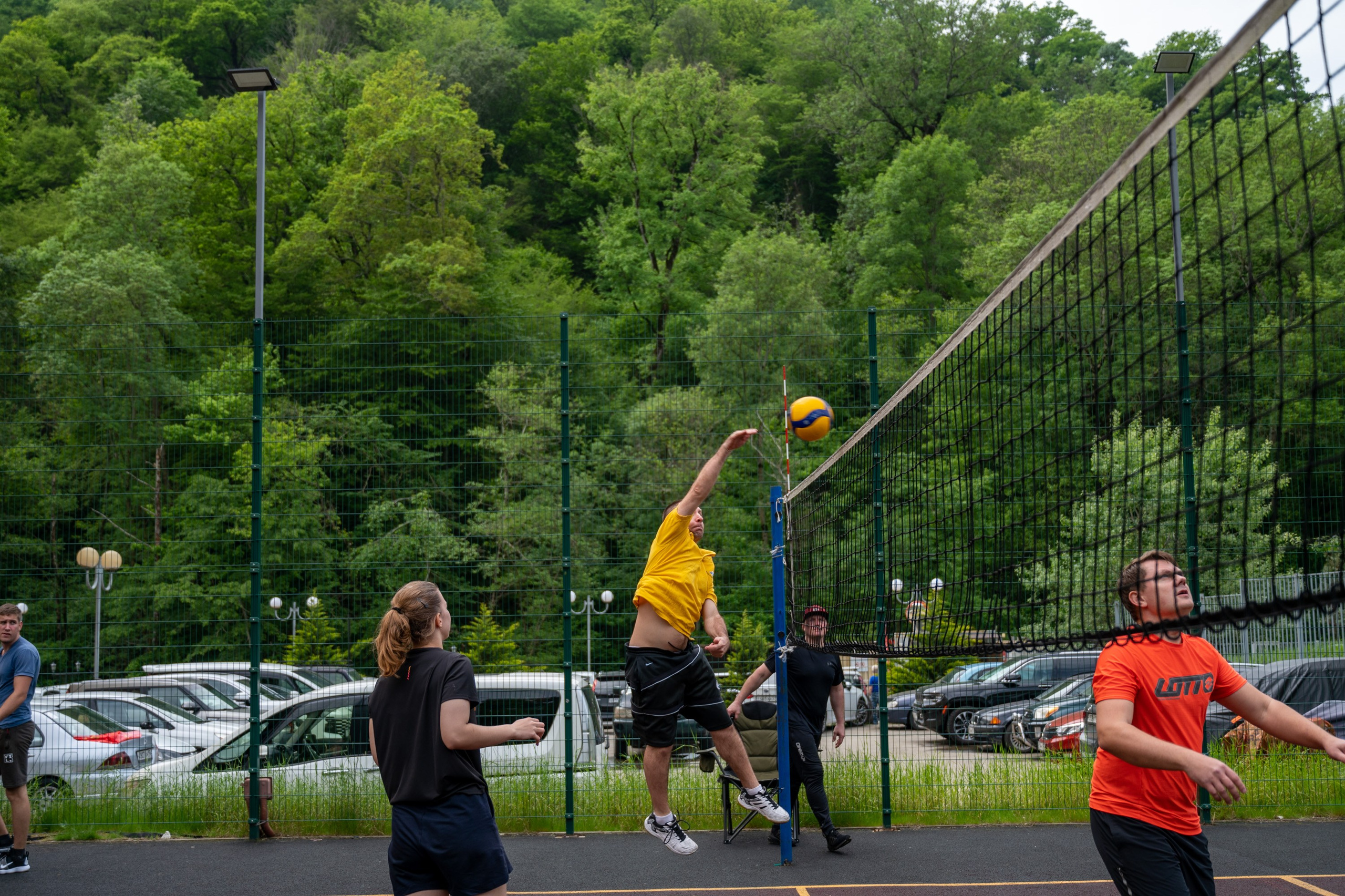 Турнир по Волейболу. Фотографирую счастливых людей в Сочи