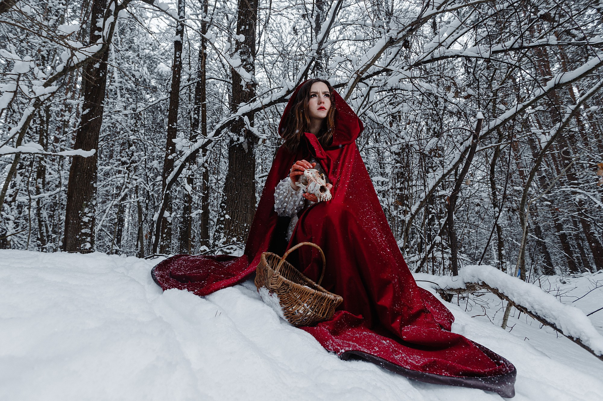 Красная шапочка. Боченков Вадим | Фотограф в Пскове и Санкт-Петербурге