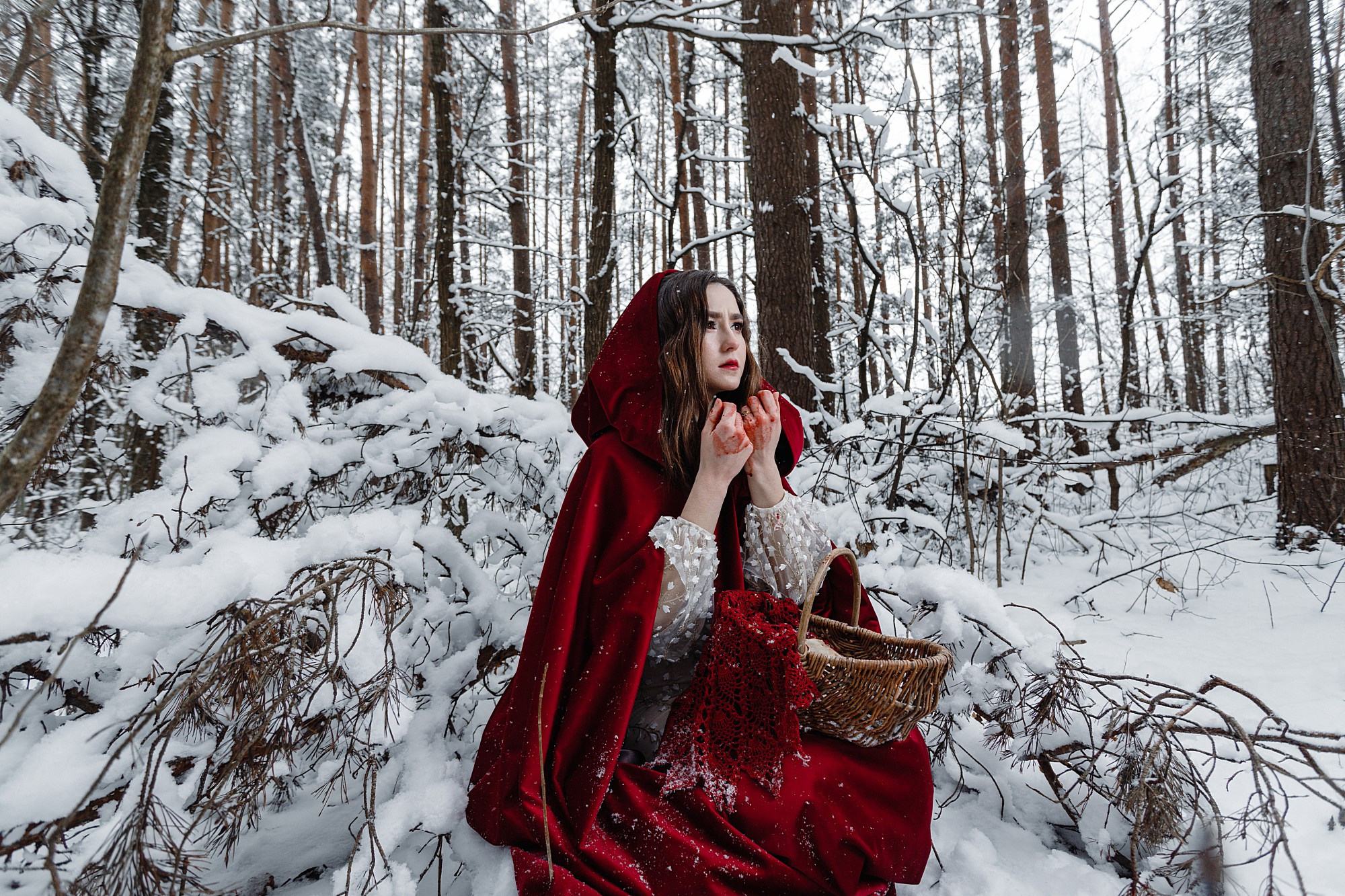 Красная шапочка. Боченков Вадим | Фотограф в Пскове и Санкт-Петербурге