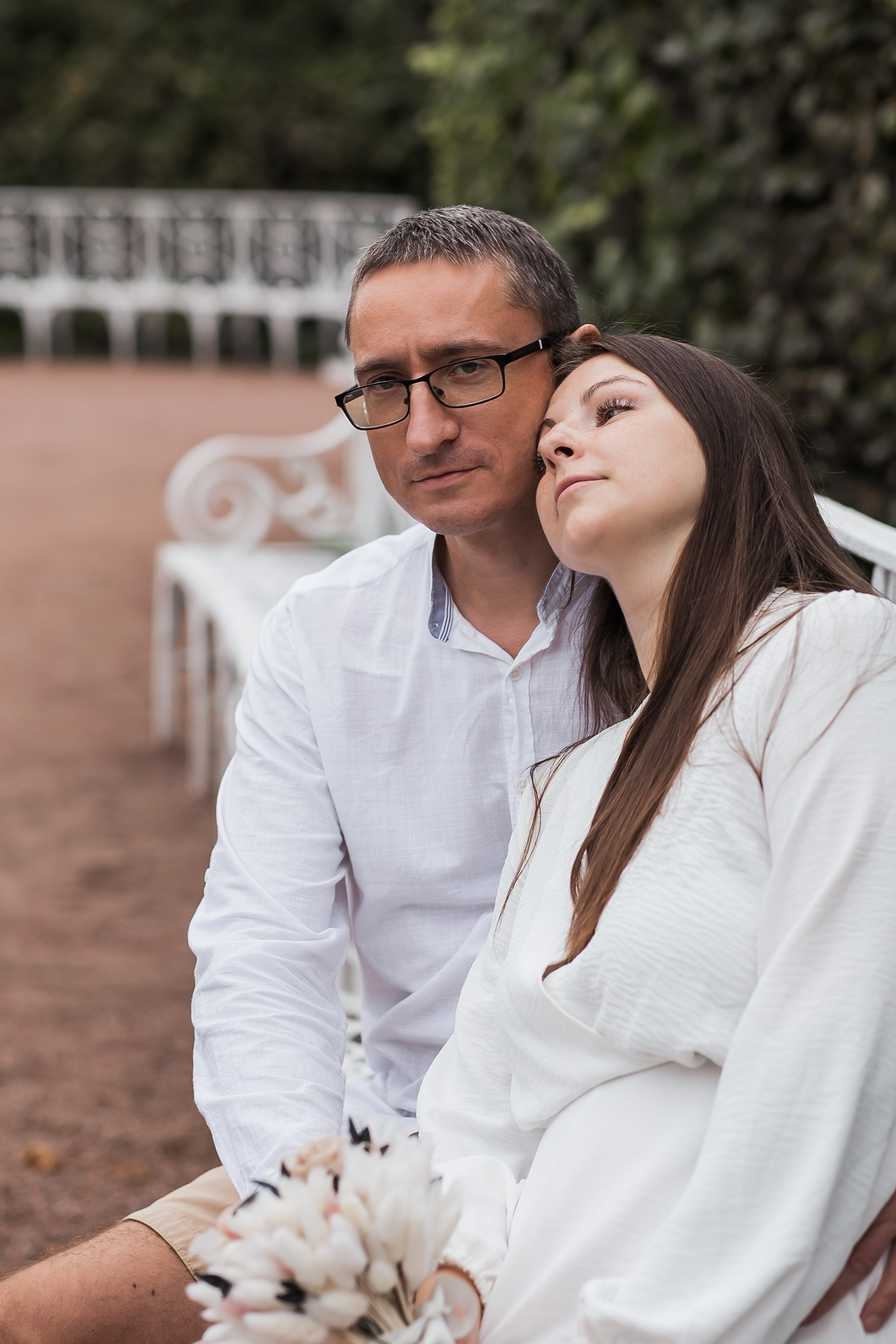 Вероника и Александр. Прогулка в Екатерининском парке. Свадебный и семейный фотограф в Колпино и СПб Юлия Папанова