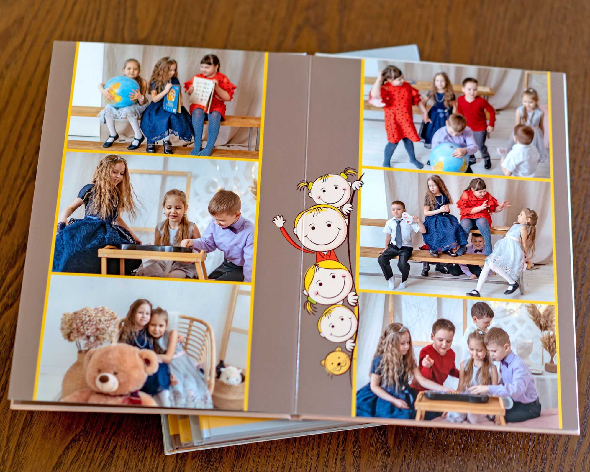 фотокнига 21на 30. Индивидуальные страницы