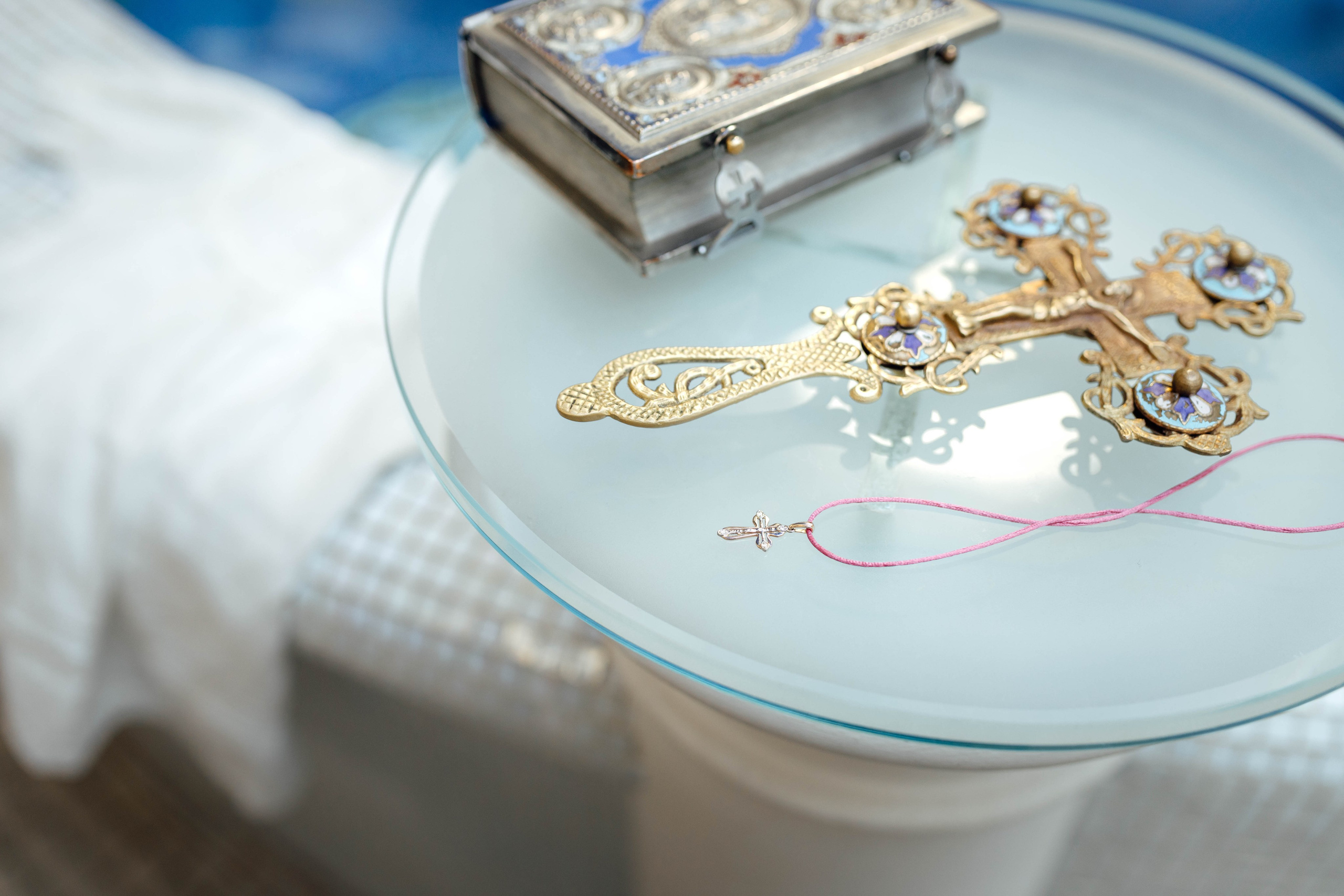 Крещение Полины, храм Святой Троицы