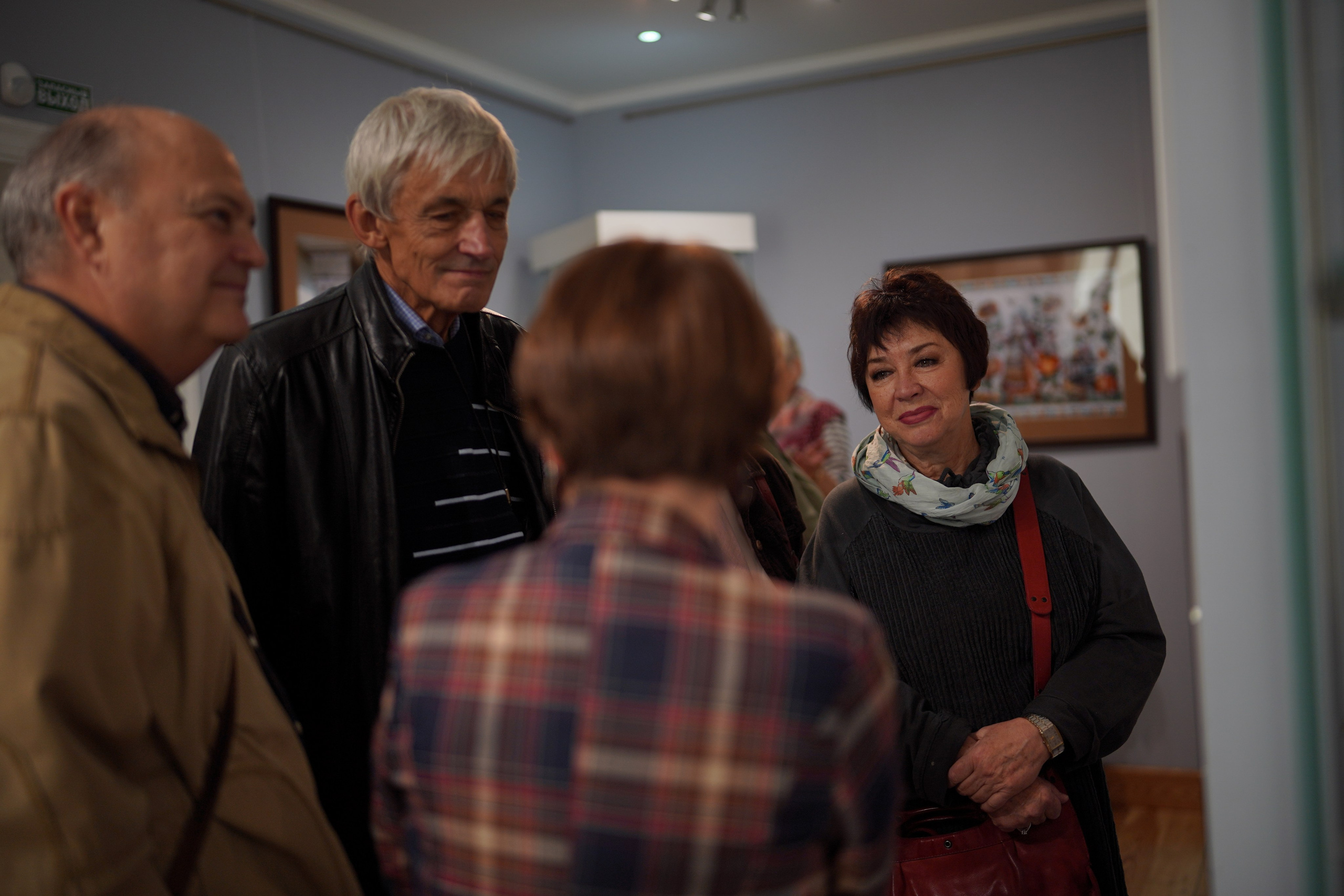 Exhibition by Alexander Tsaregorodtsev and Marnarita Podgornaya — Выставка Александра Царегородцева и Марнариты Подгорной