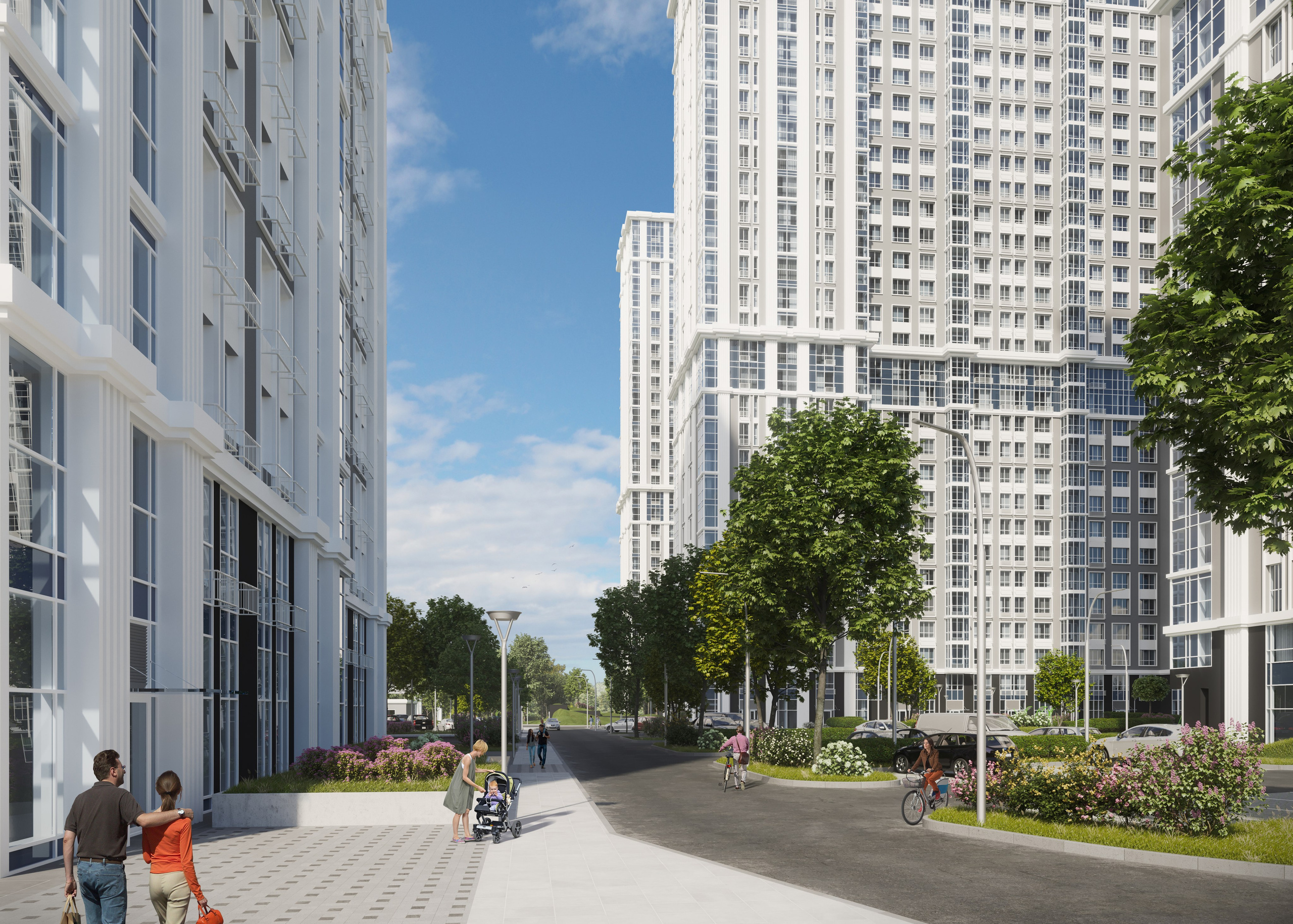 Жилой комплекс. Иван Ваганов. Портфолио