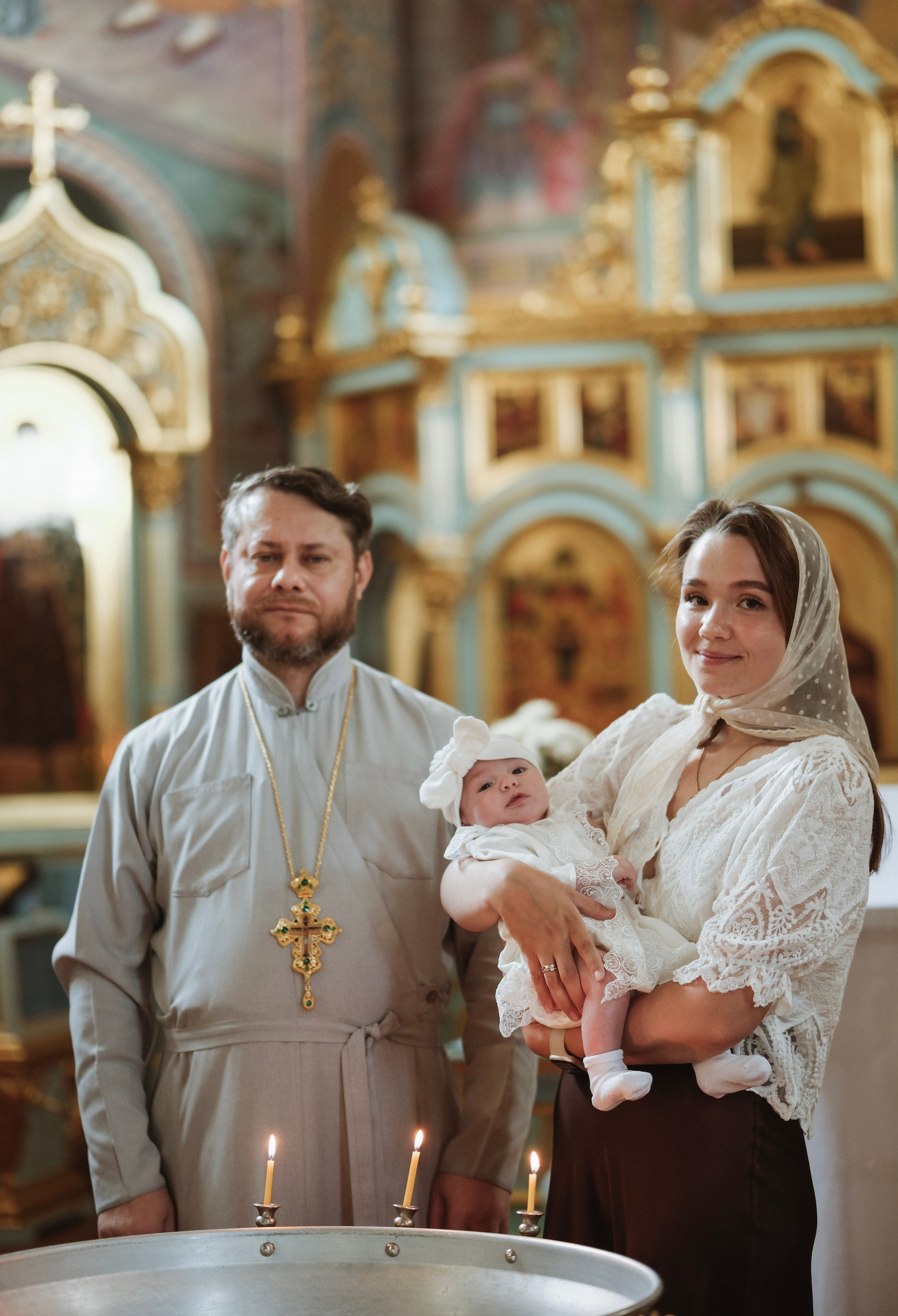 Крещение. Фотограф новорожденных в Брянске Анжелика Прохоренкова