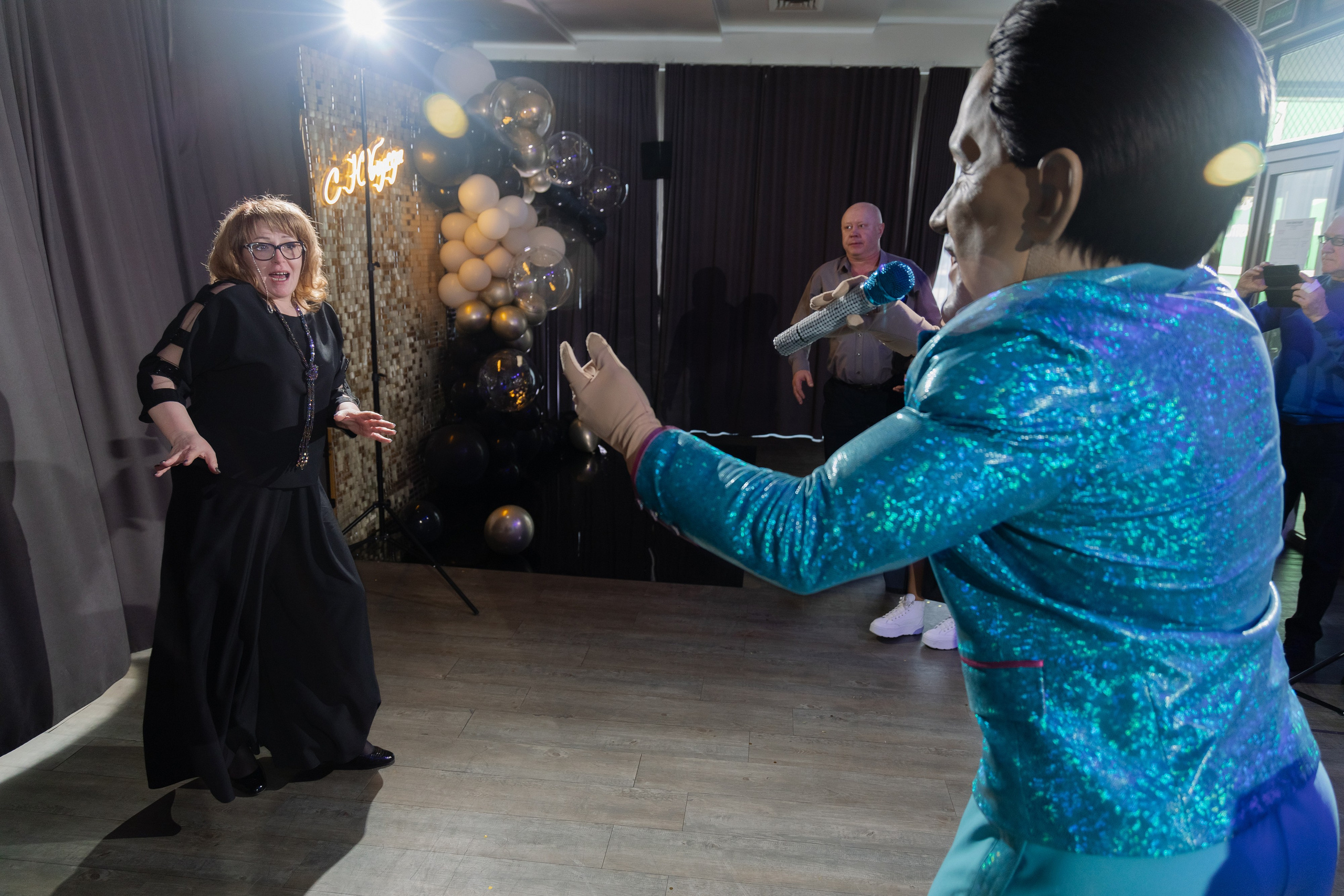 Фотосъемка юбилея в кафе BALDENINI в Минске. Свадебный фотограф в Минске/Беларуси Сергей Спиридонов