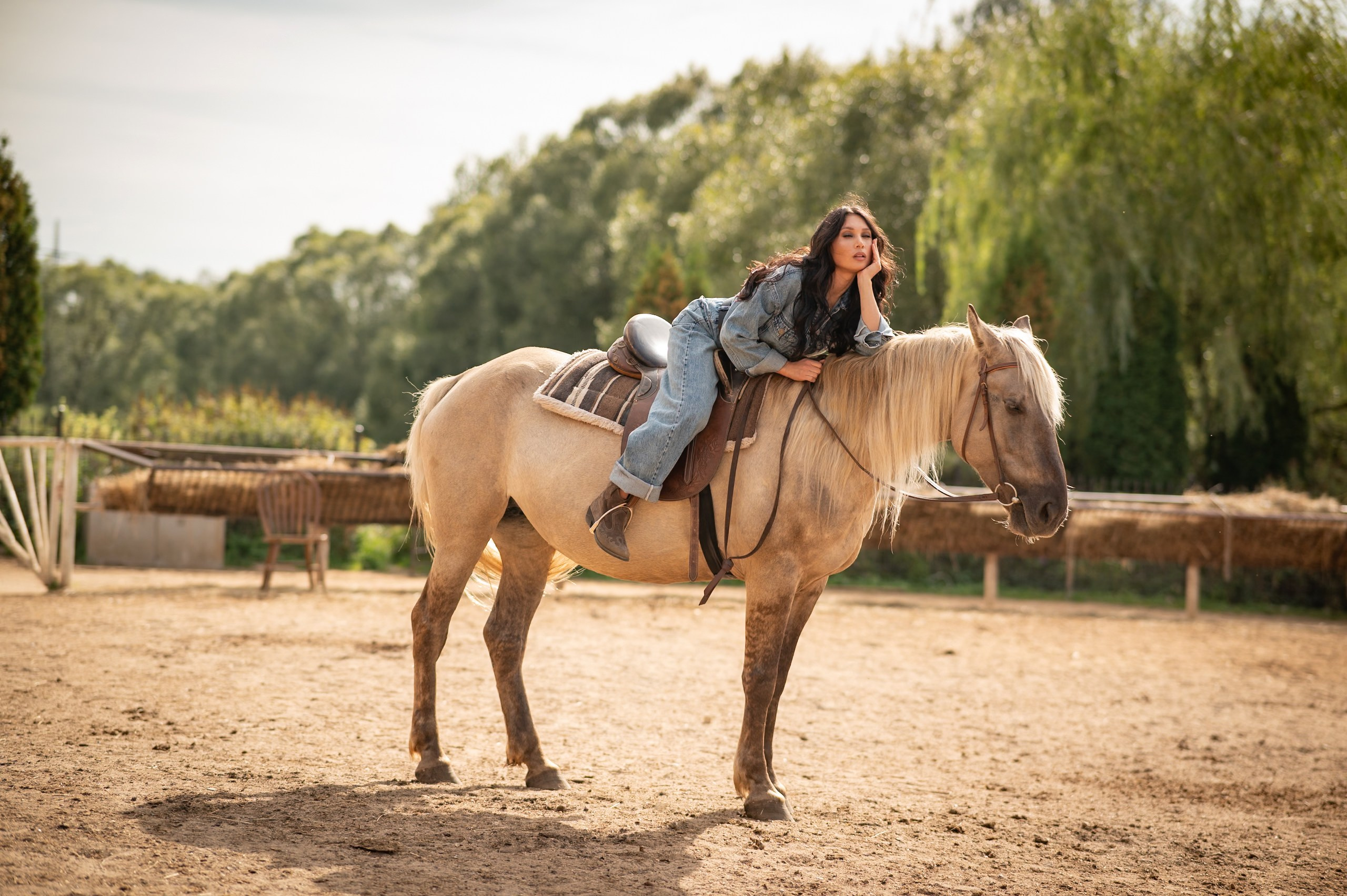 Светлана на ранчо «Аванпост»