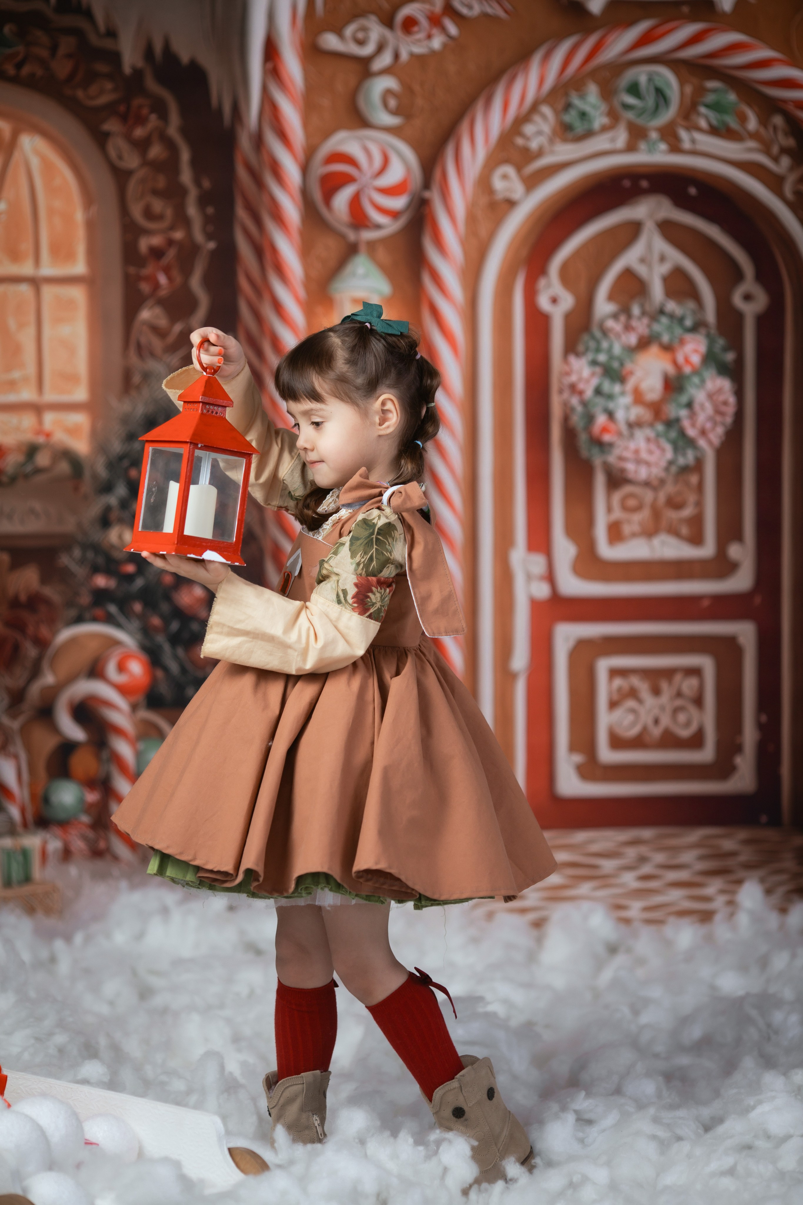 Детский фотопроект «Пряничный домик». Фотостудия Фонарь