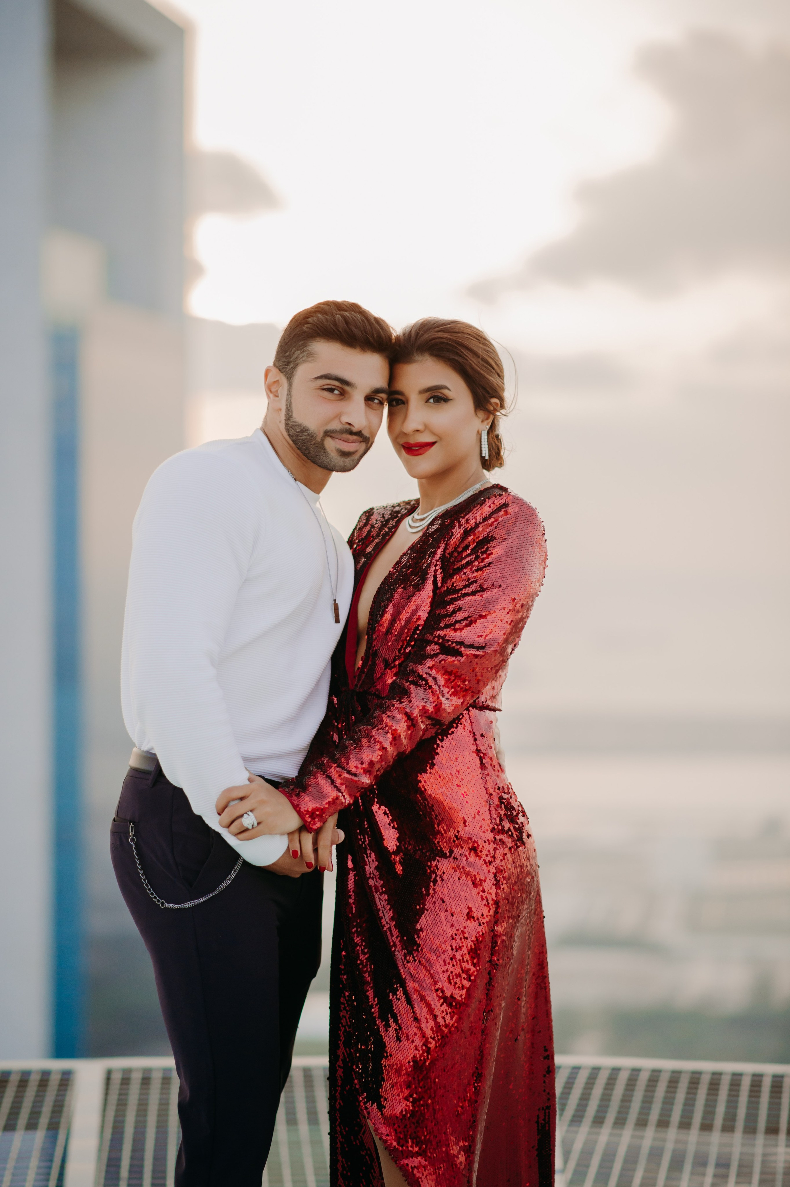 Love Story на высоте (Абу Даби). Фотограф в Москве и Санкт-Петербурге Дарина