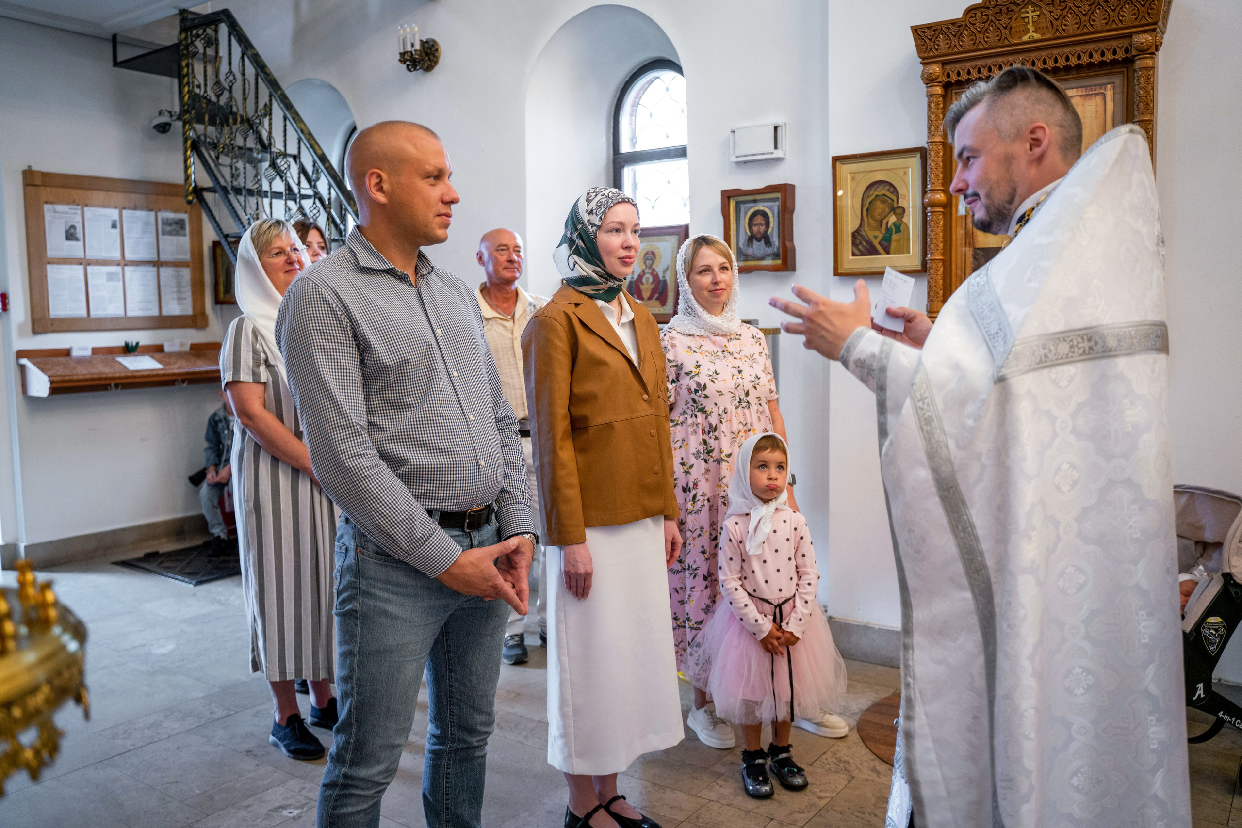Крещение Александры. Фотограф Мария Орлова
