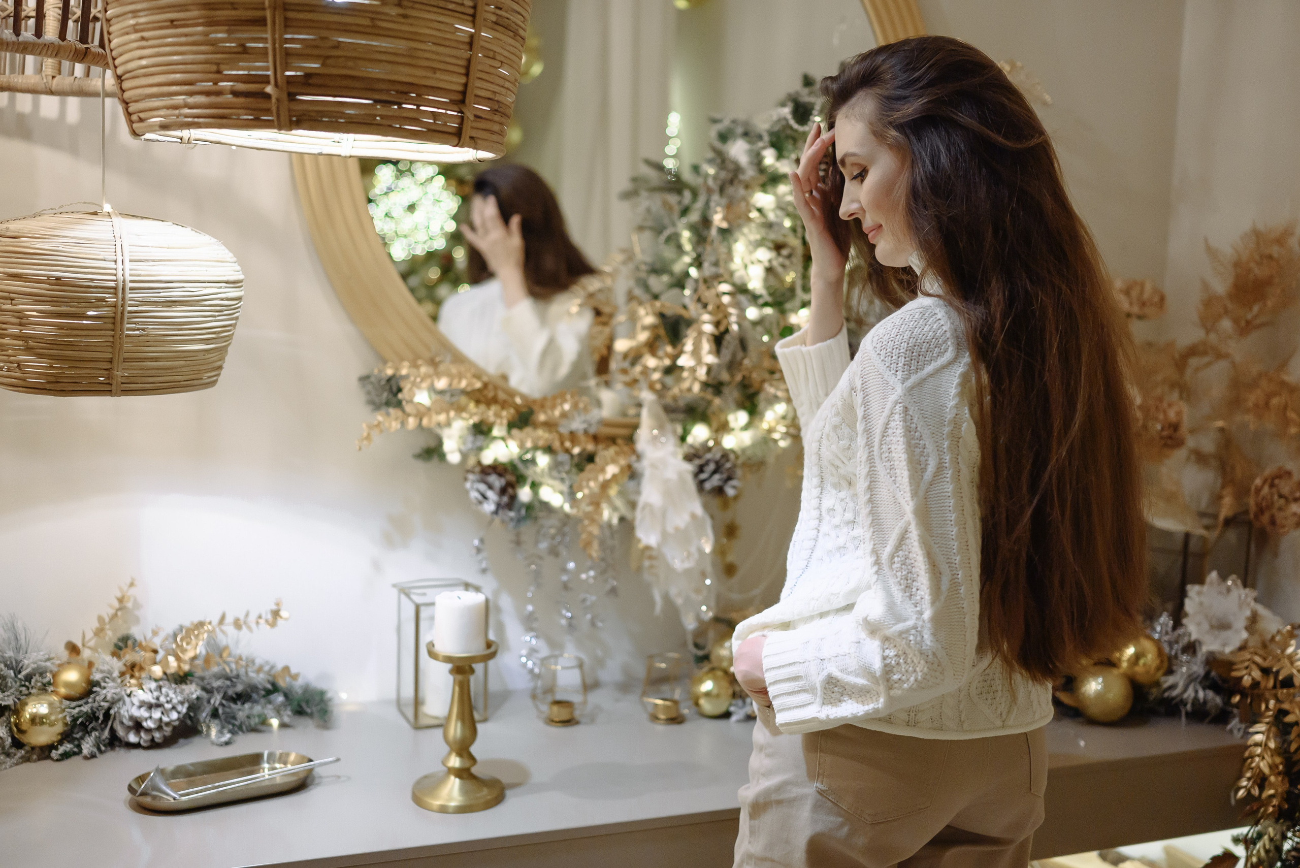 Новогодняя фотосессия. Фотограф в Москве Кирилл Никонов