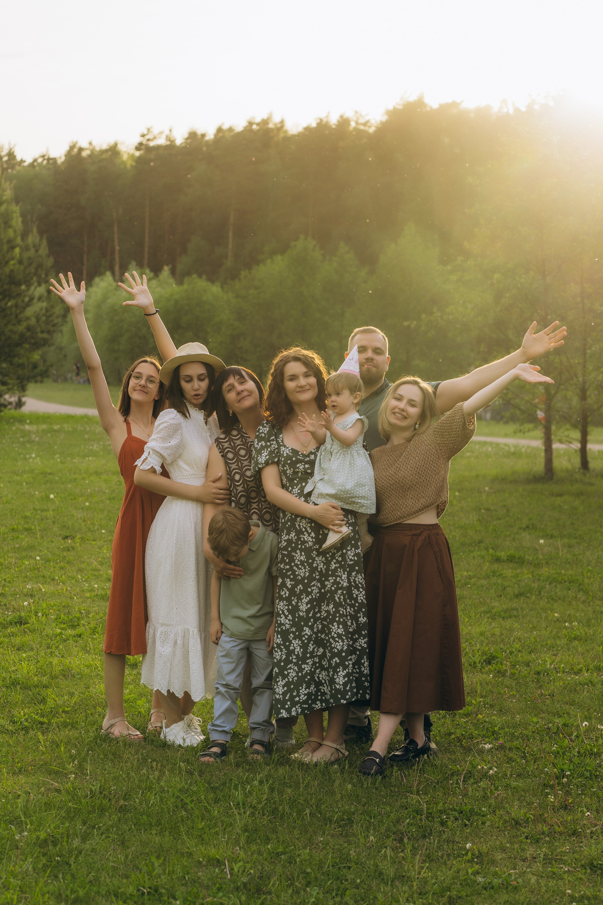 Семейная фотосессия в студии в Москве, семейный фотограф Анна Полушина. Свадебный фотограф в Москве Анна Полушина