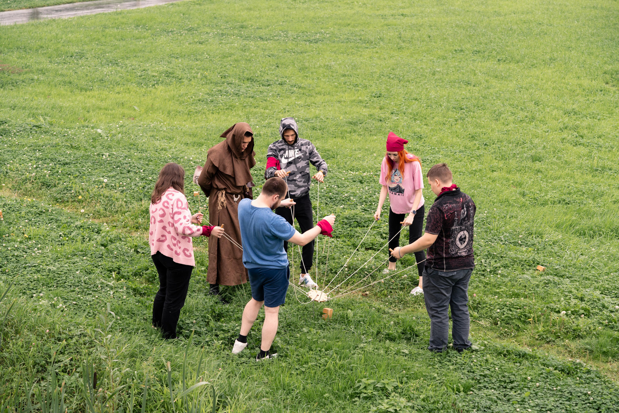 Team building. Фотограф и ИИ-креатор Анна Бобринёва
