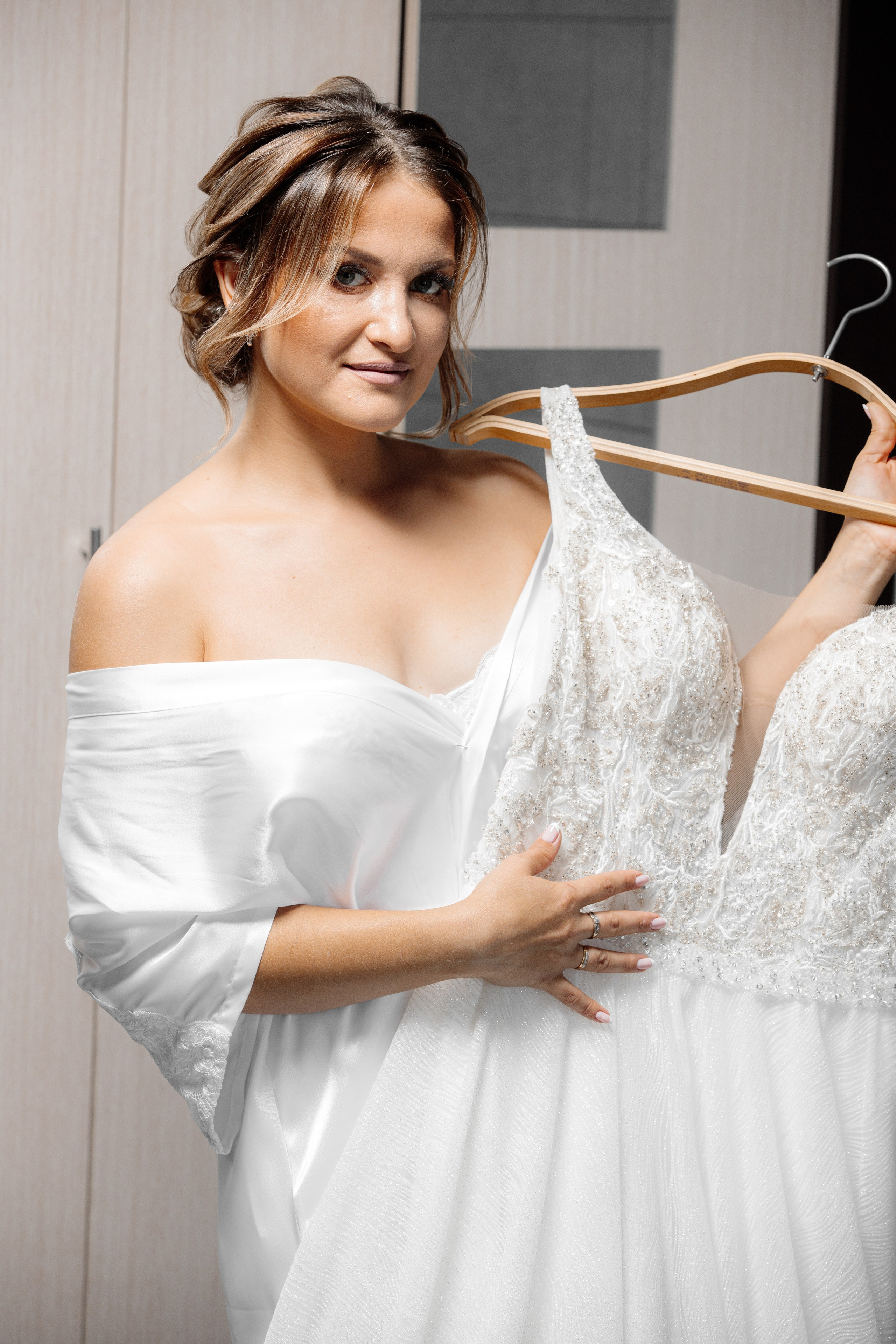 Сборы невесты. Свадебная съёмка в Москве