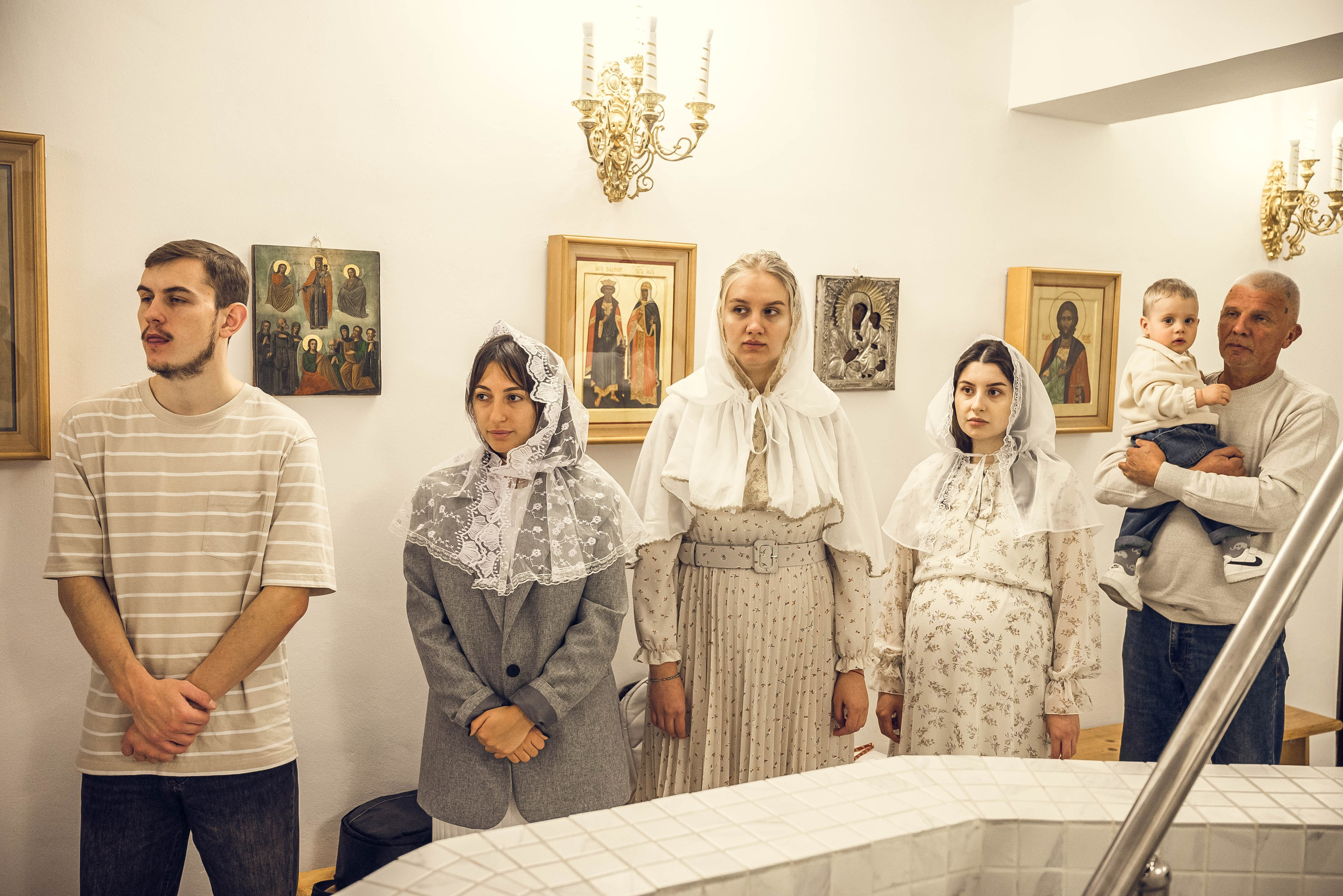 Крещение Мирона. Семейный и детский фотограф Москва