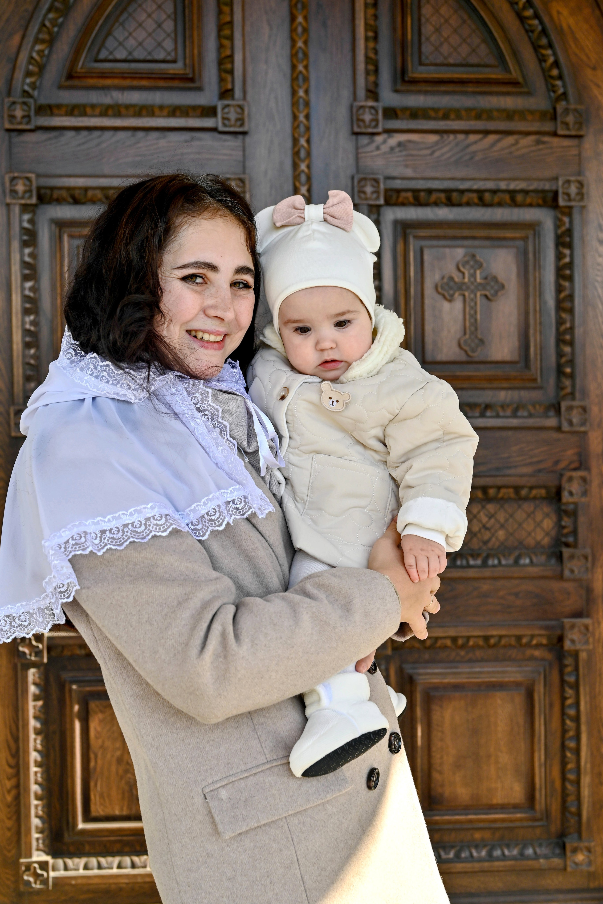 Крещение Вероники. Семейный и детский фотограф Москва