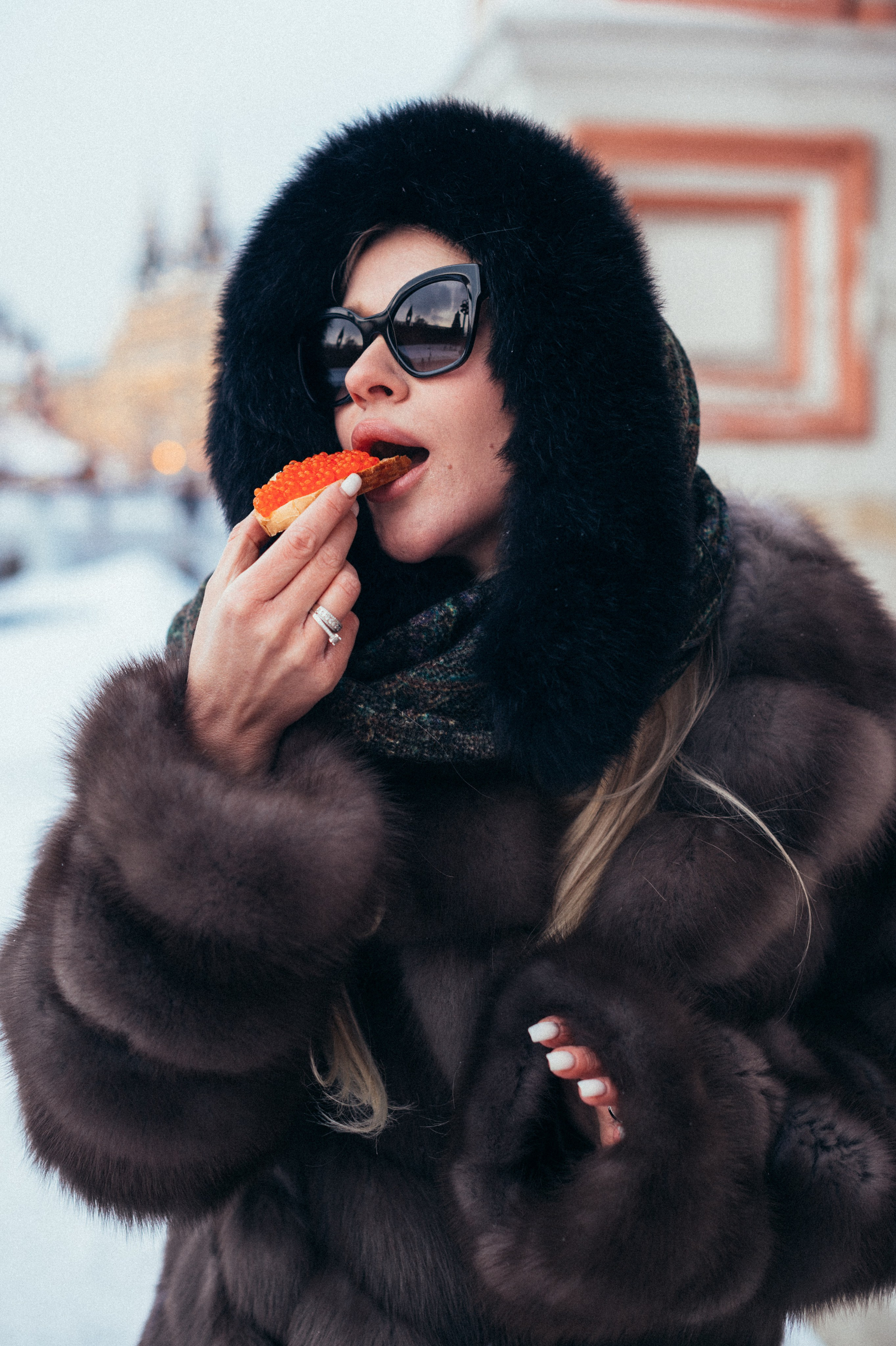 Фотосессия Russian girl / Звенит январская вьюга. Фотосессии в Москве, женский и семейный фотограф Юлия Михайленко