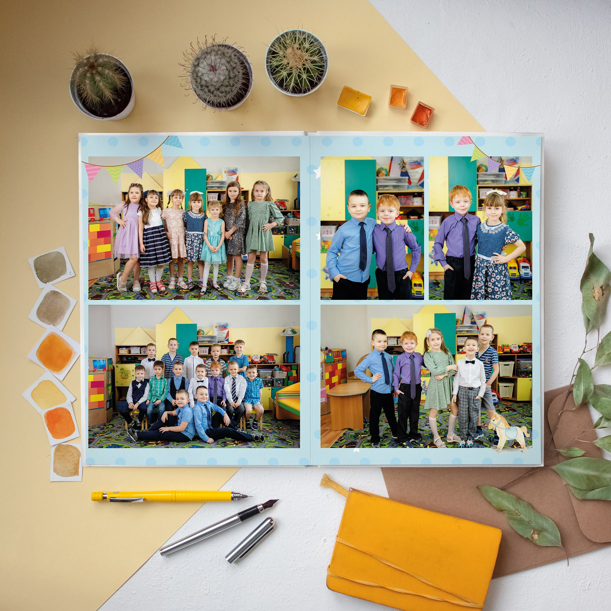 Дизайн альбомов Детский сад. Детский и Школьный фотограф во Владивостоке. Выпускные альбомы