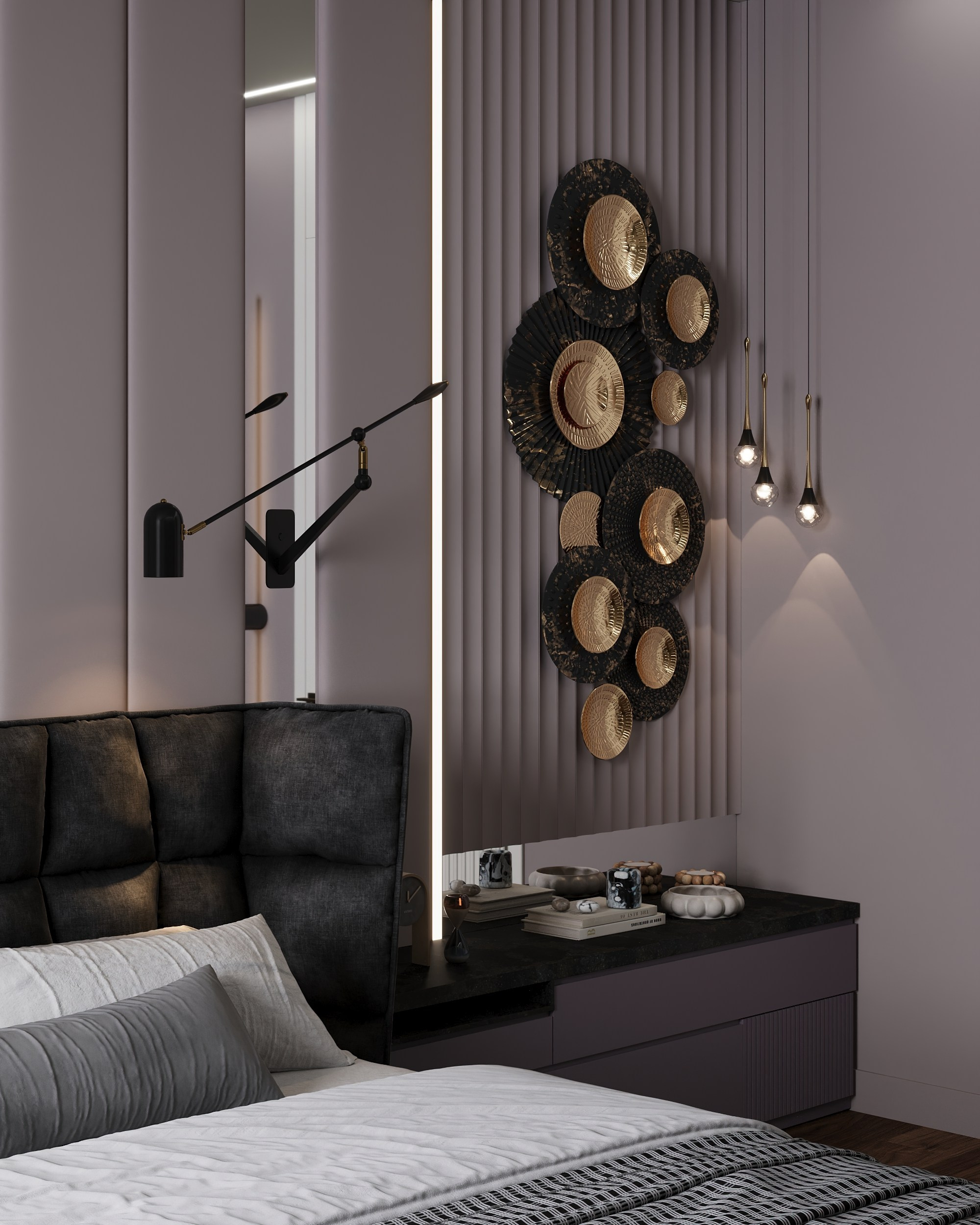 4-х комнатная квартира в Москве. Интерьерный 3Д Визуализатор Маргарита Оберемко