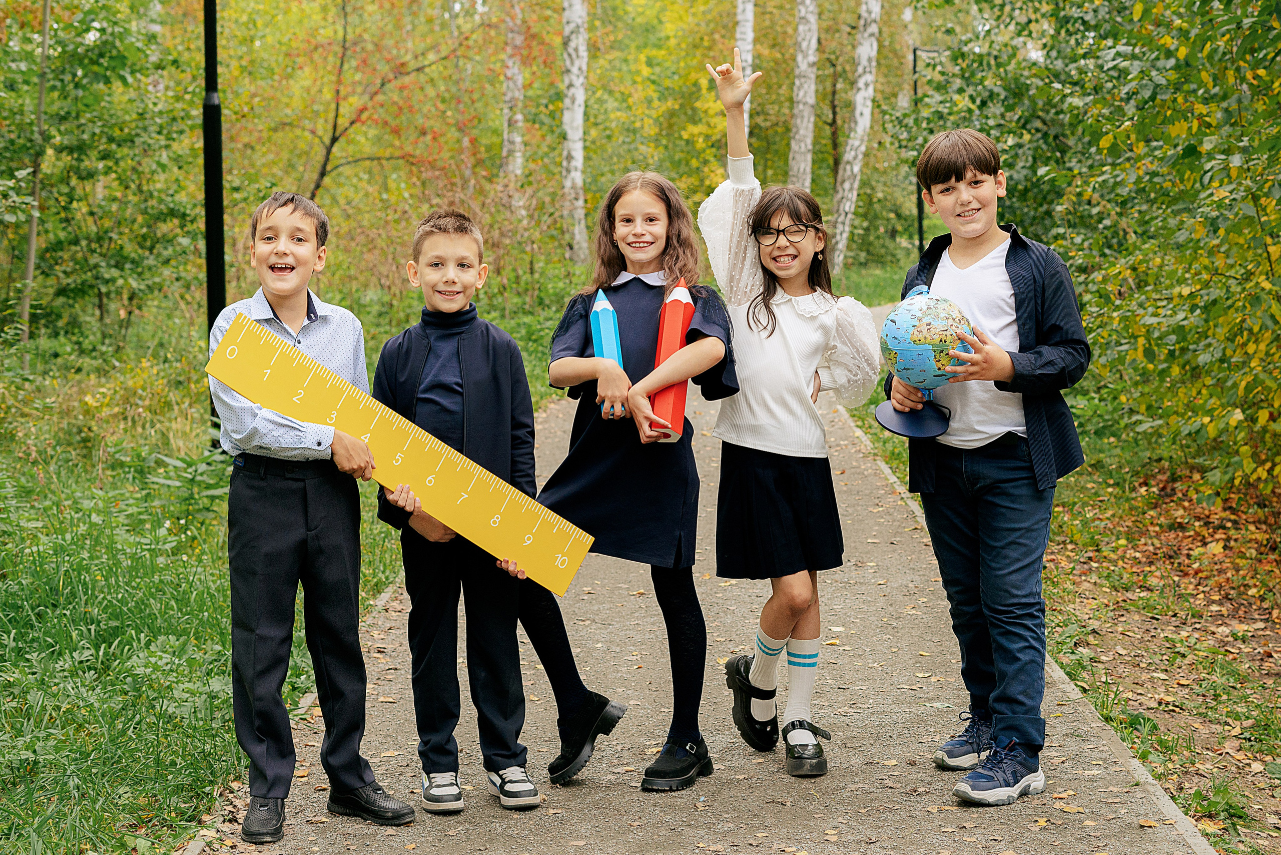 Групповые портреты. Школьный фотограф в Челябинске. Выпускные фотоальбомы