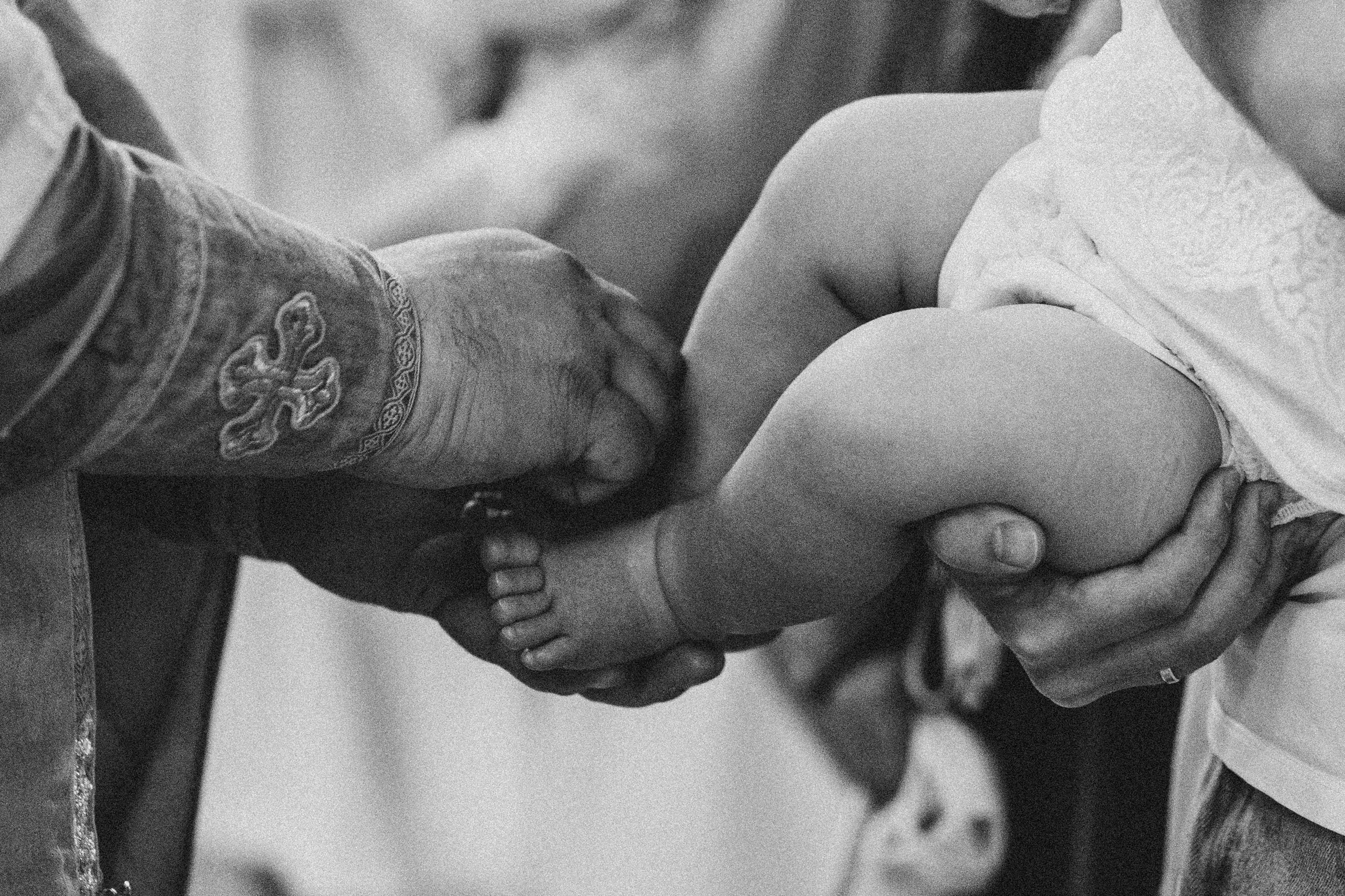 Таинство Крещения Веры. Фотограф новорождённых Newborn Москва