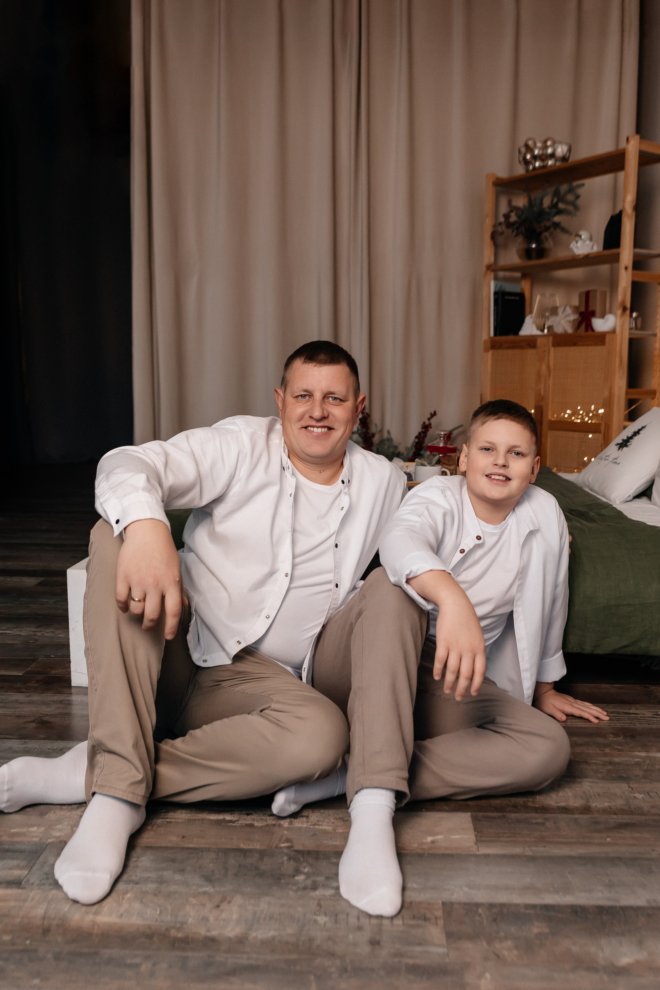 Новогодняя. Семейный фотограф Минск Усова Ольга