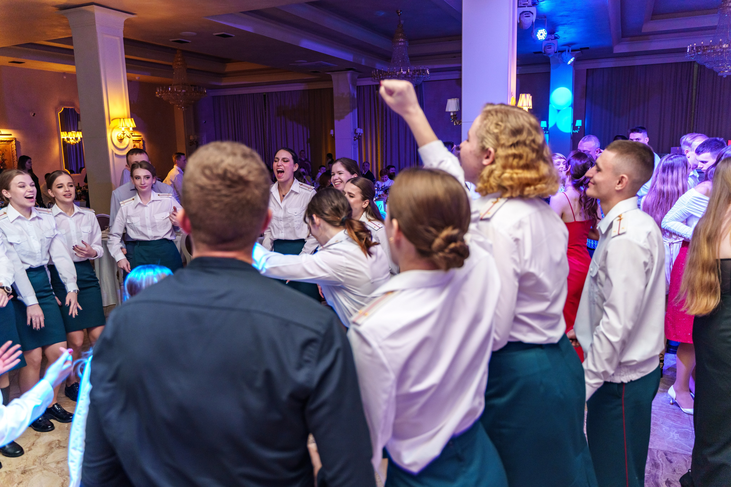 Фотосъемка выпуска военной академии и вручение дипломов