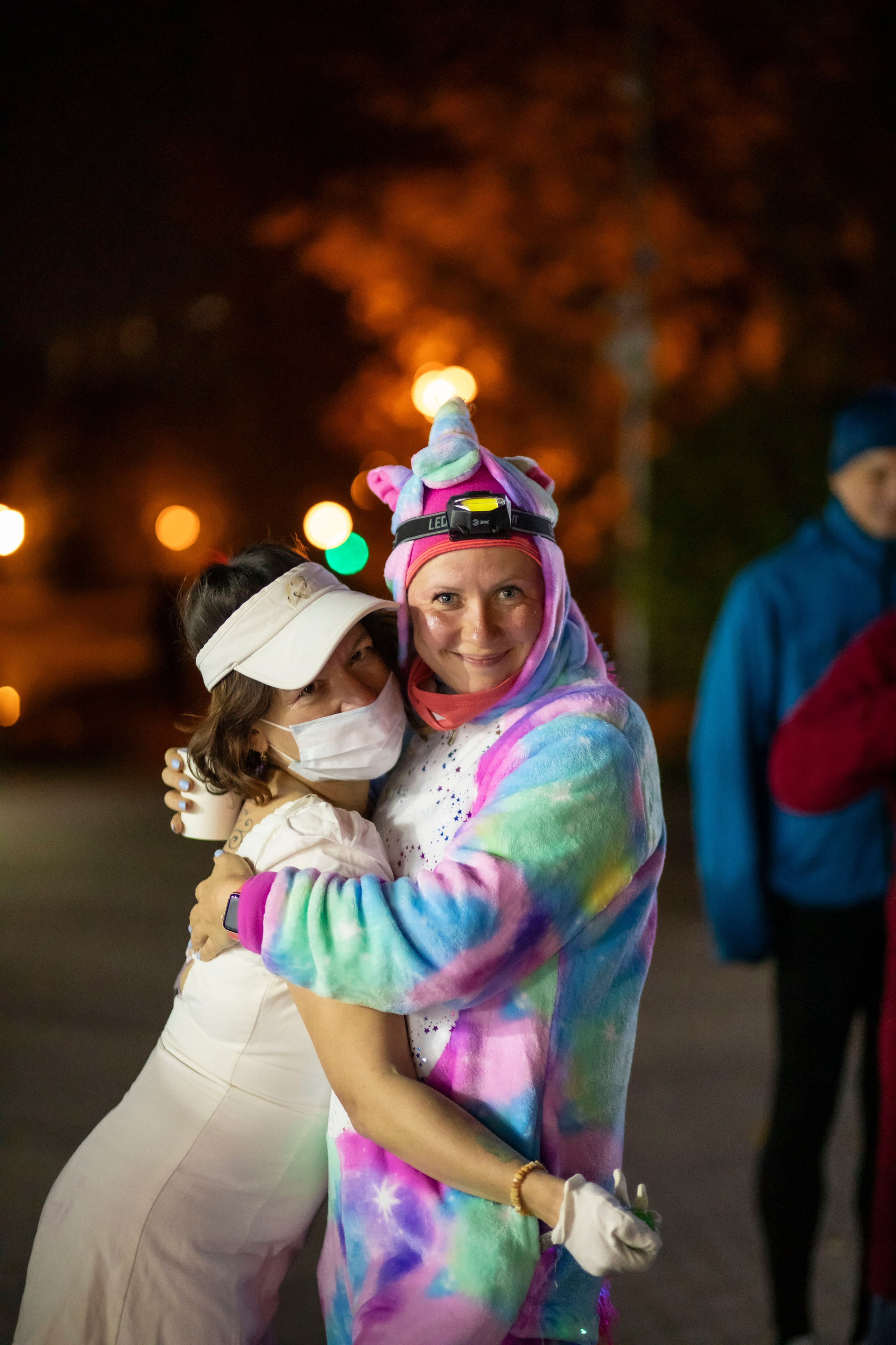 Парковые забеги Ангарские пруды, ночная тема 22 октября 2023 г. Фотограф Сергей Ловкий