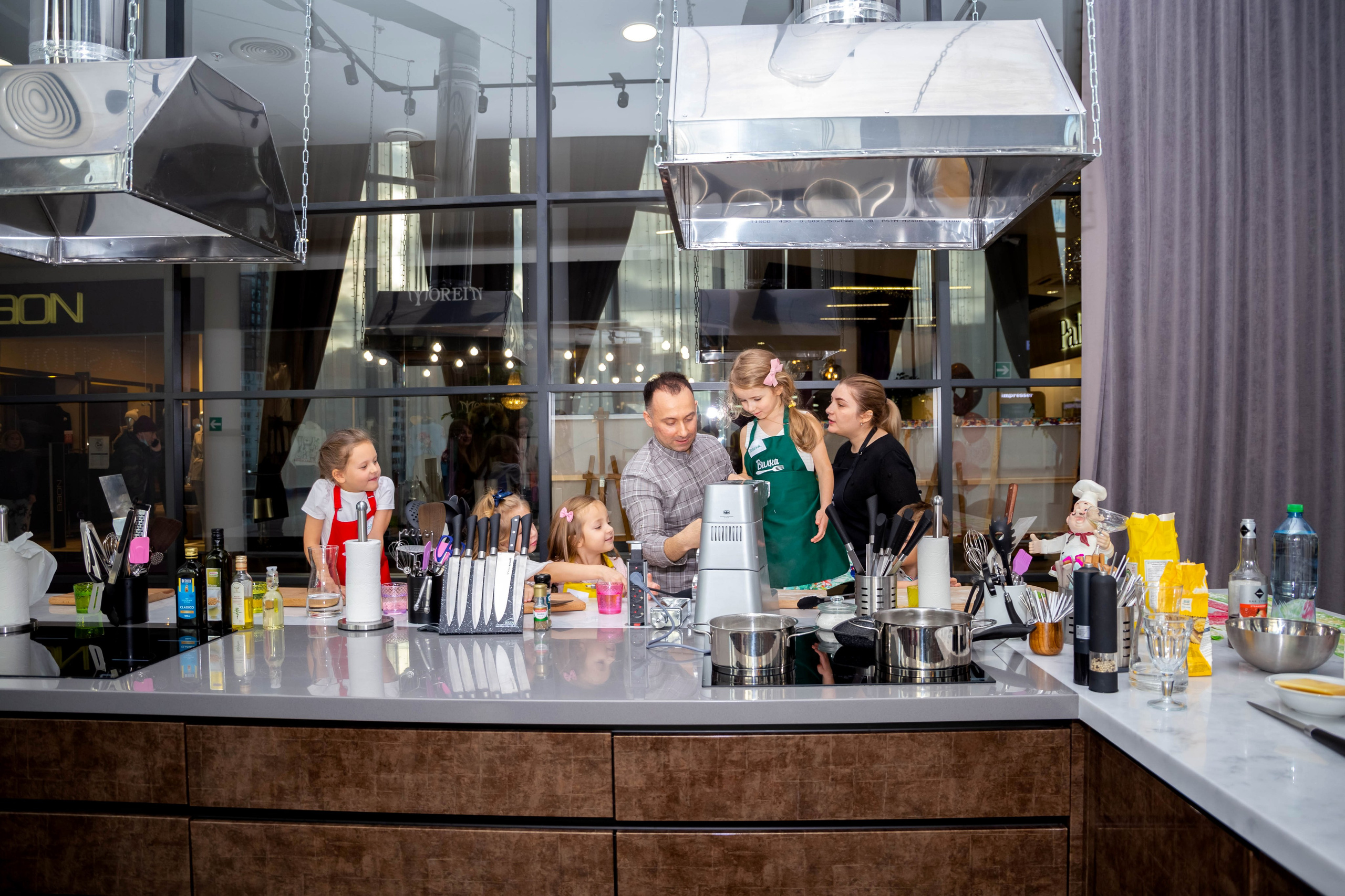 Праздник в кулинарной студии. Фотограф в Одинцово, Москве