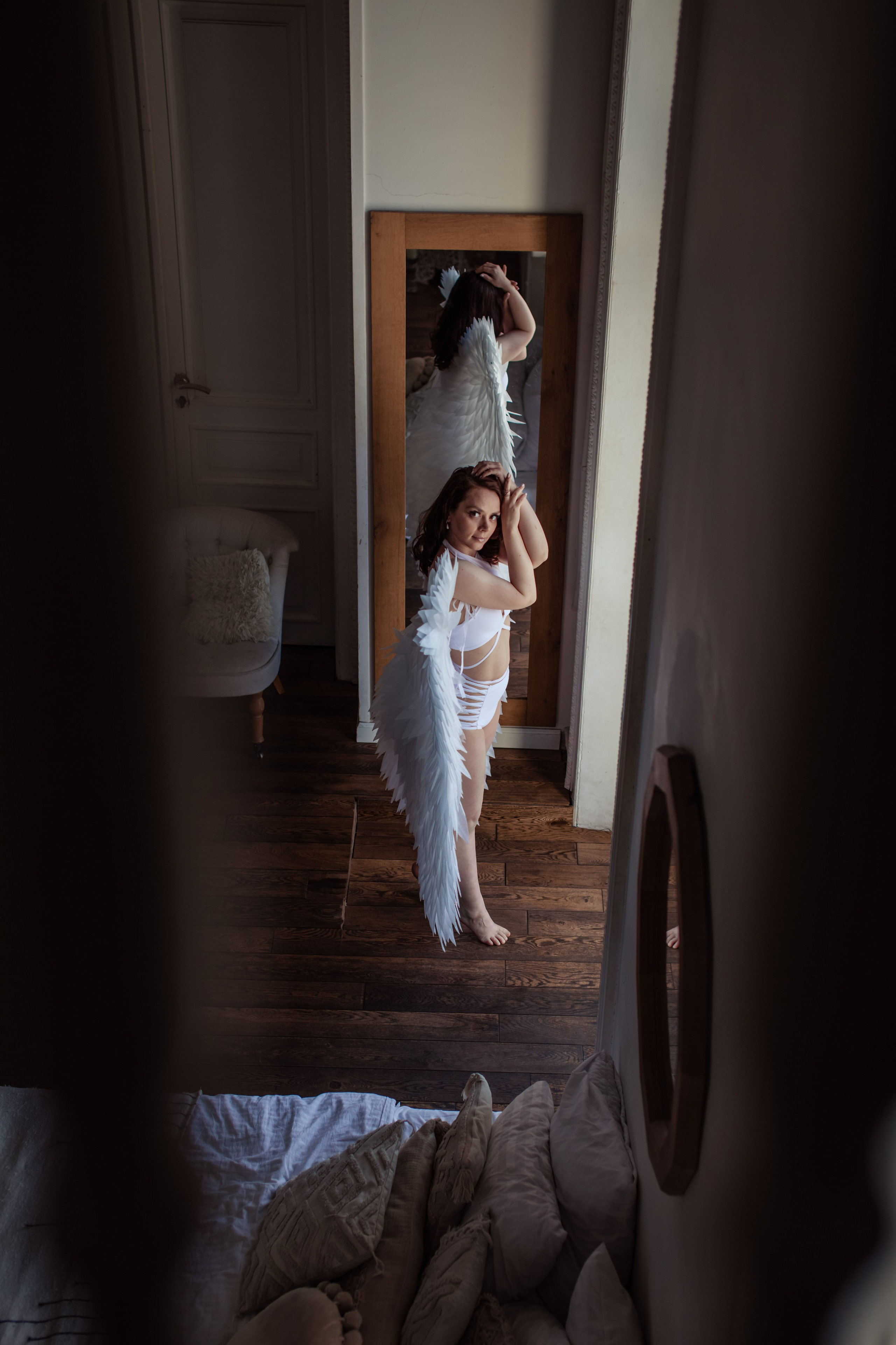 Ангел. Двойняшки-фотографы Анна и Анастасия в Санкт-Петербурге