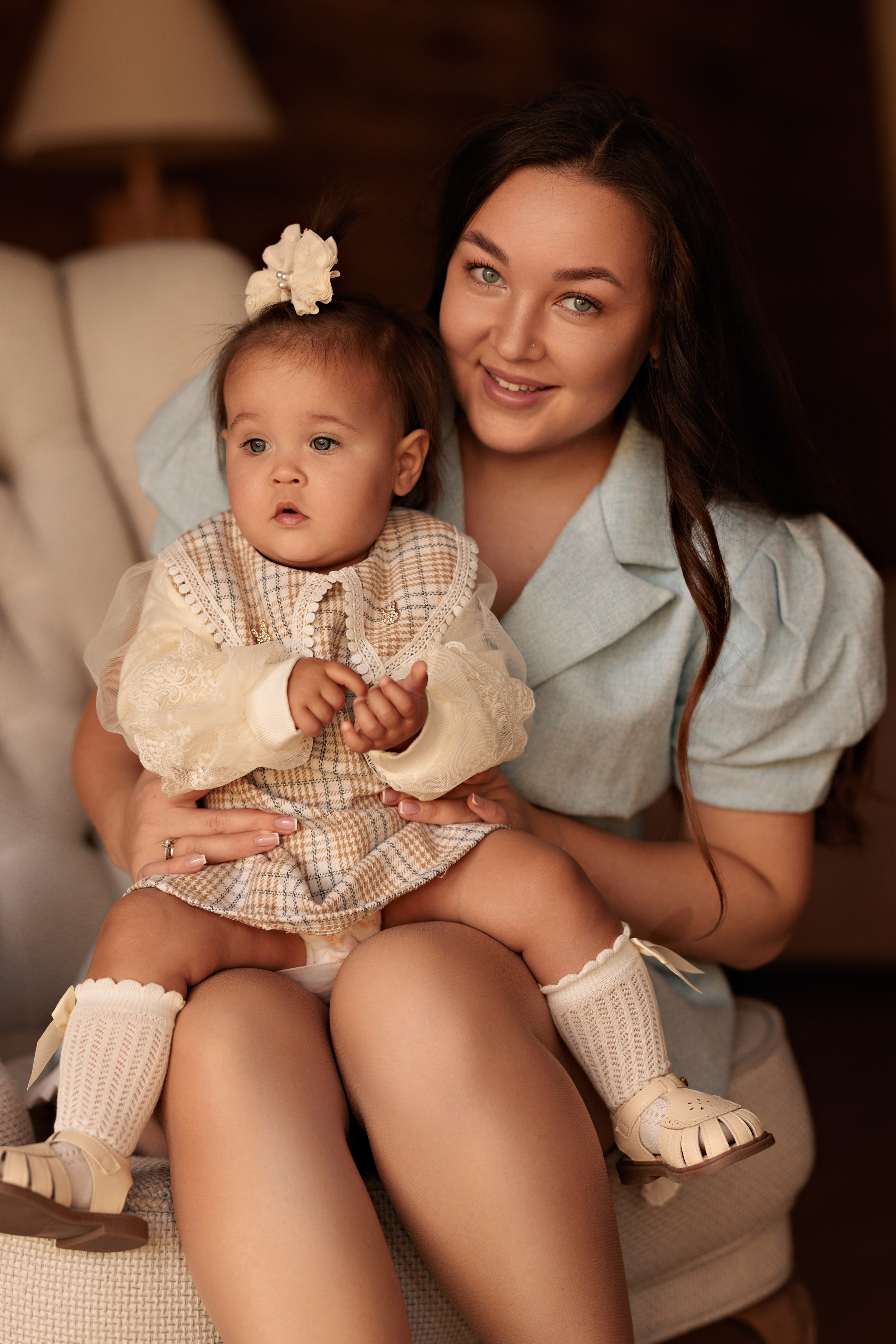 Амелии 1 год. Детский и семейный фотограф в Чите Анастасия Шубина