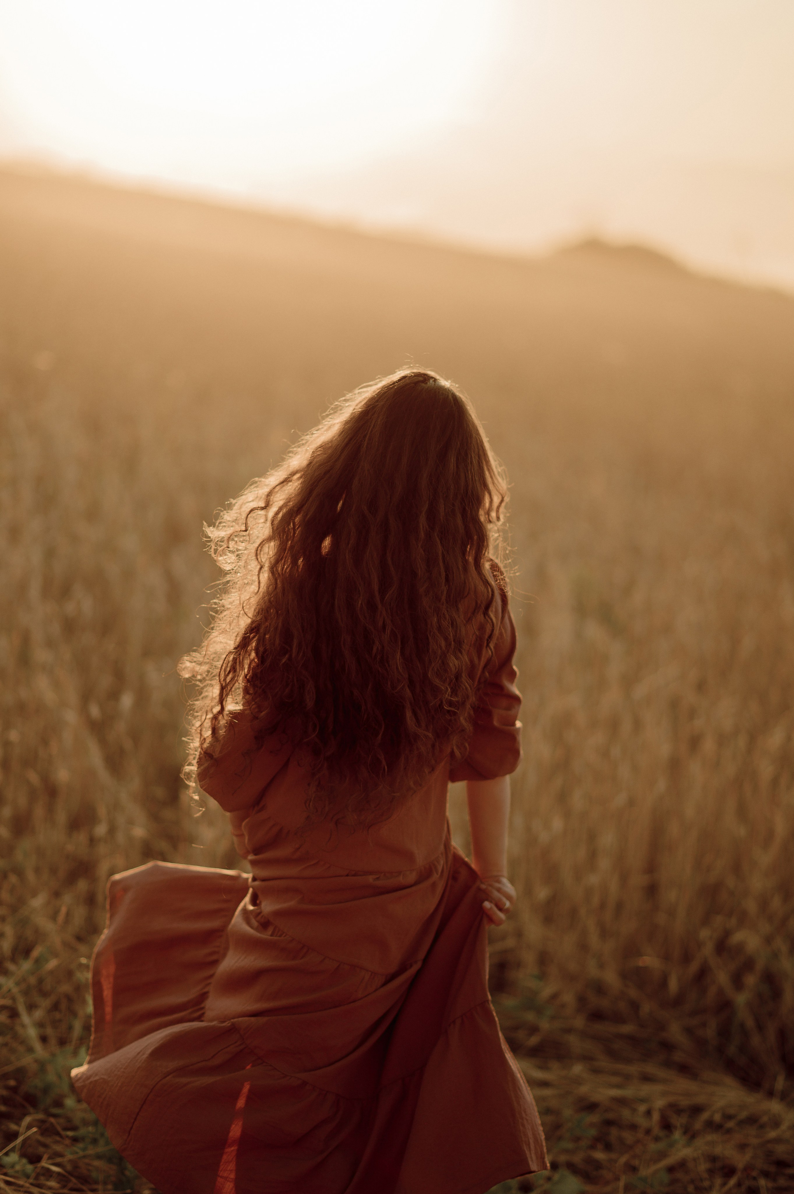 В пшенице. Фотограф Мария Стрелкова