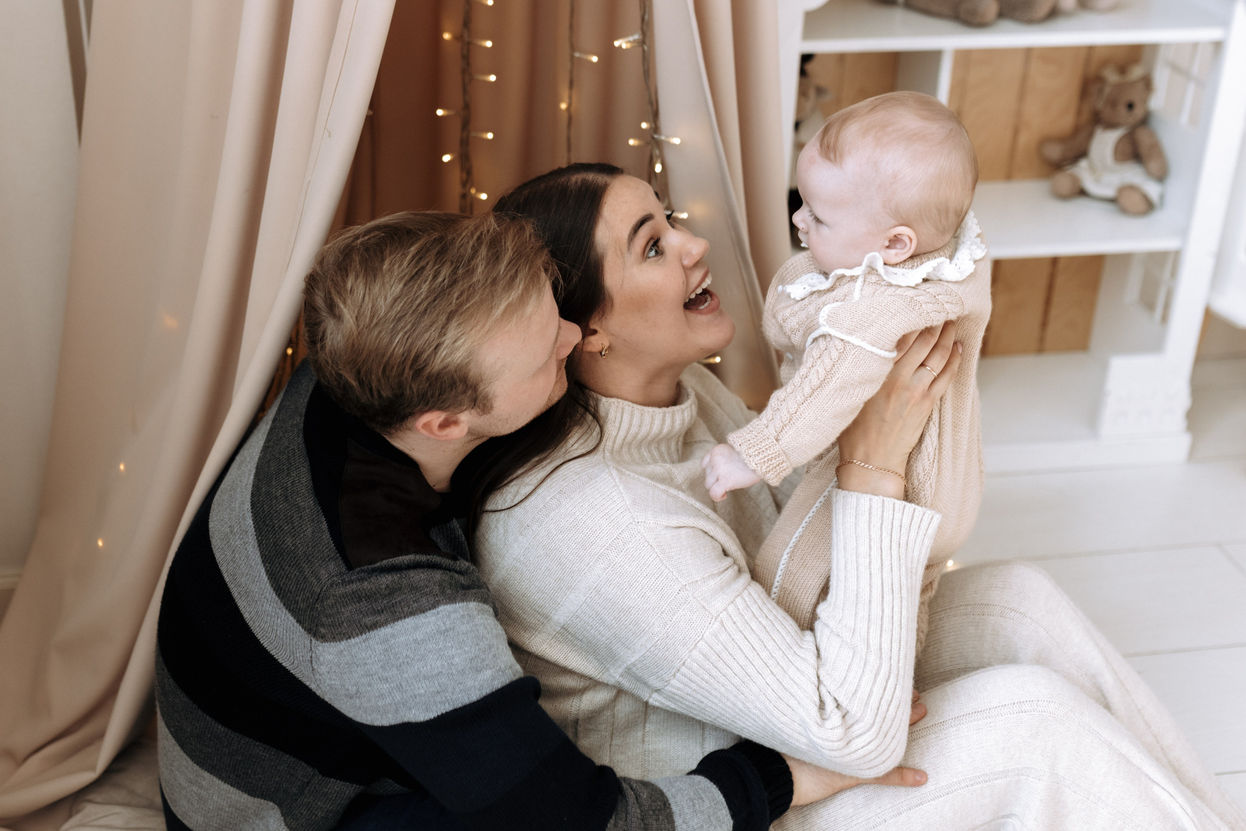 Катя, Ваня и Аня, студия Зефир. Свадебный фотограф | Москва