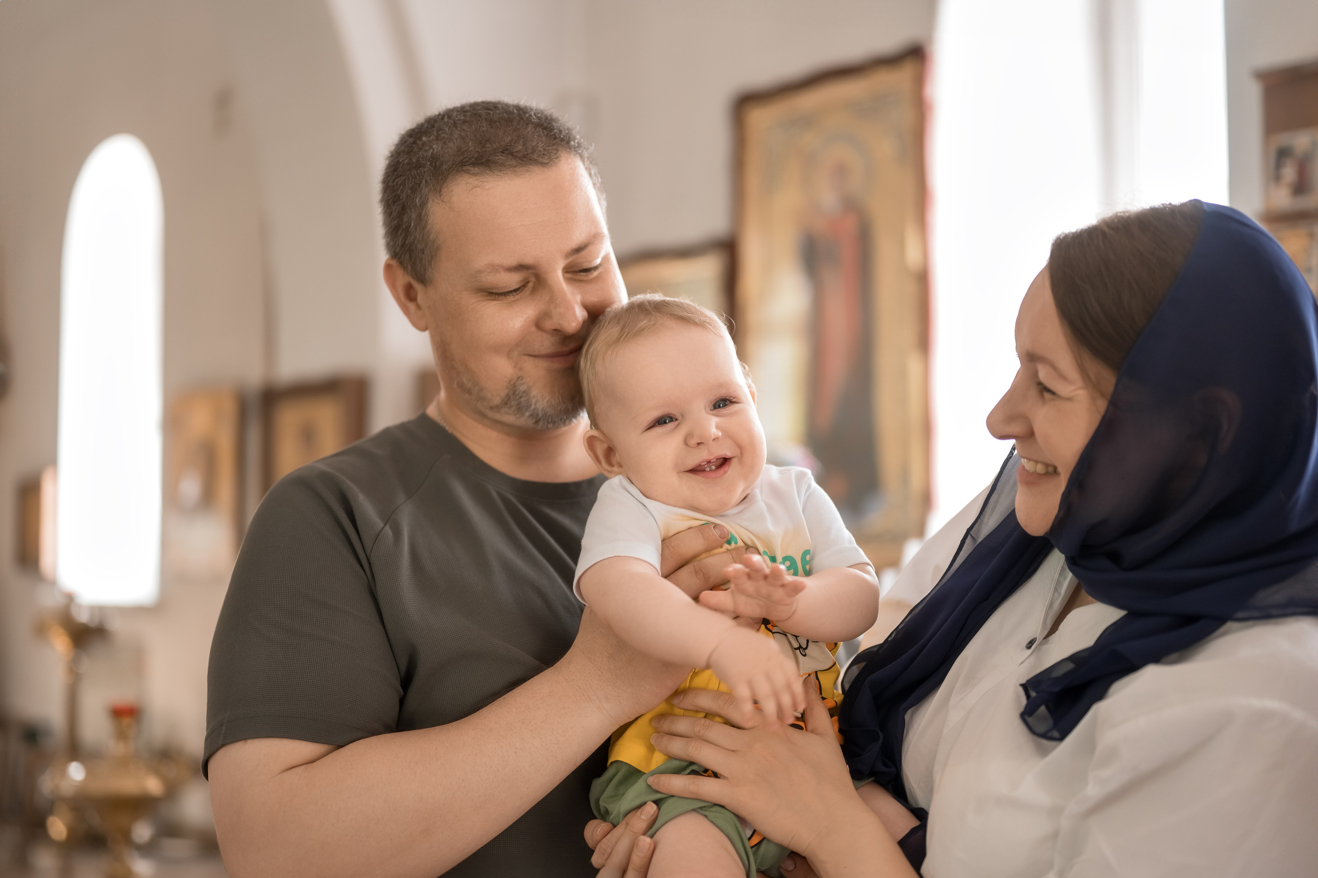 Крещение. Фотограф Саратов Юлия Петрова