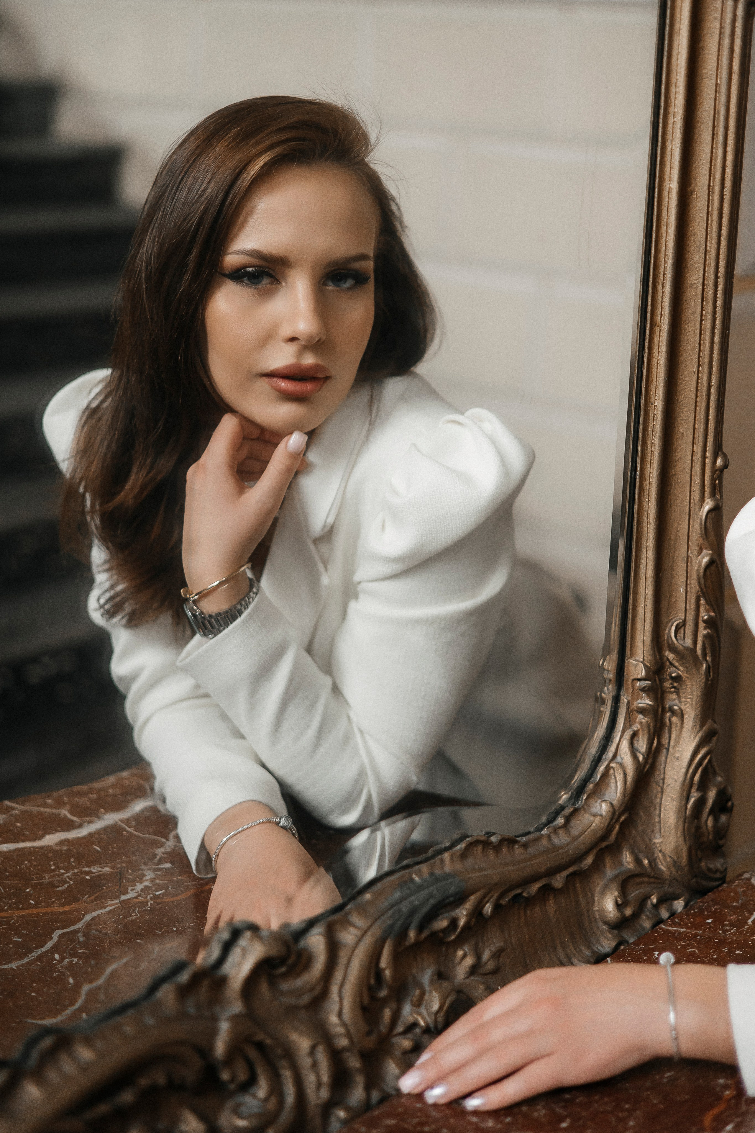 Анастасия и Мостафа (библиотека + прогулка). Фотограф в Москве Екатерина Потапова