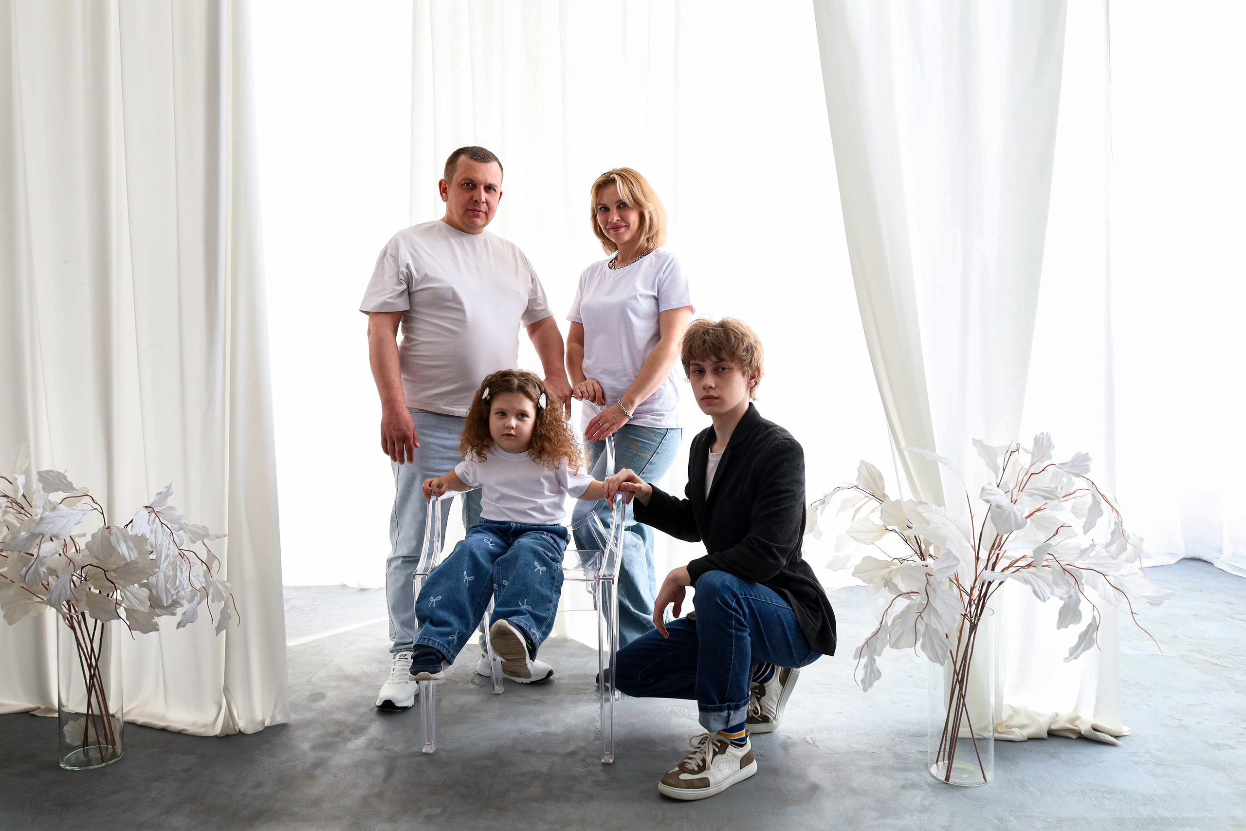 Семейная фотосессия в честь дня рождения. Фотограф Саратов | Елизавета Белова